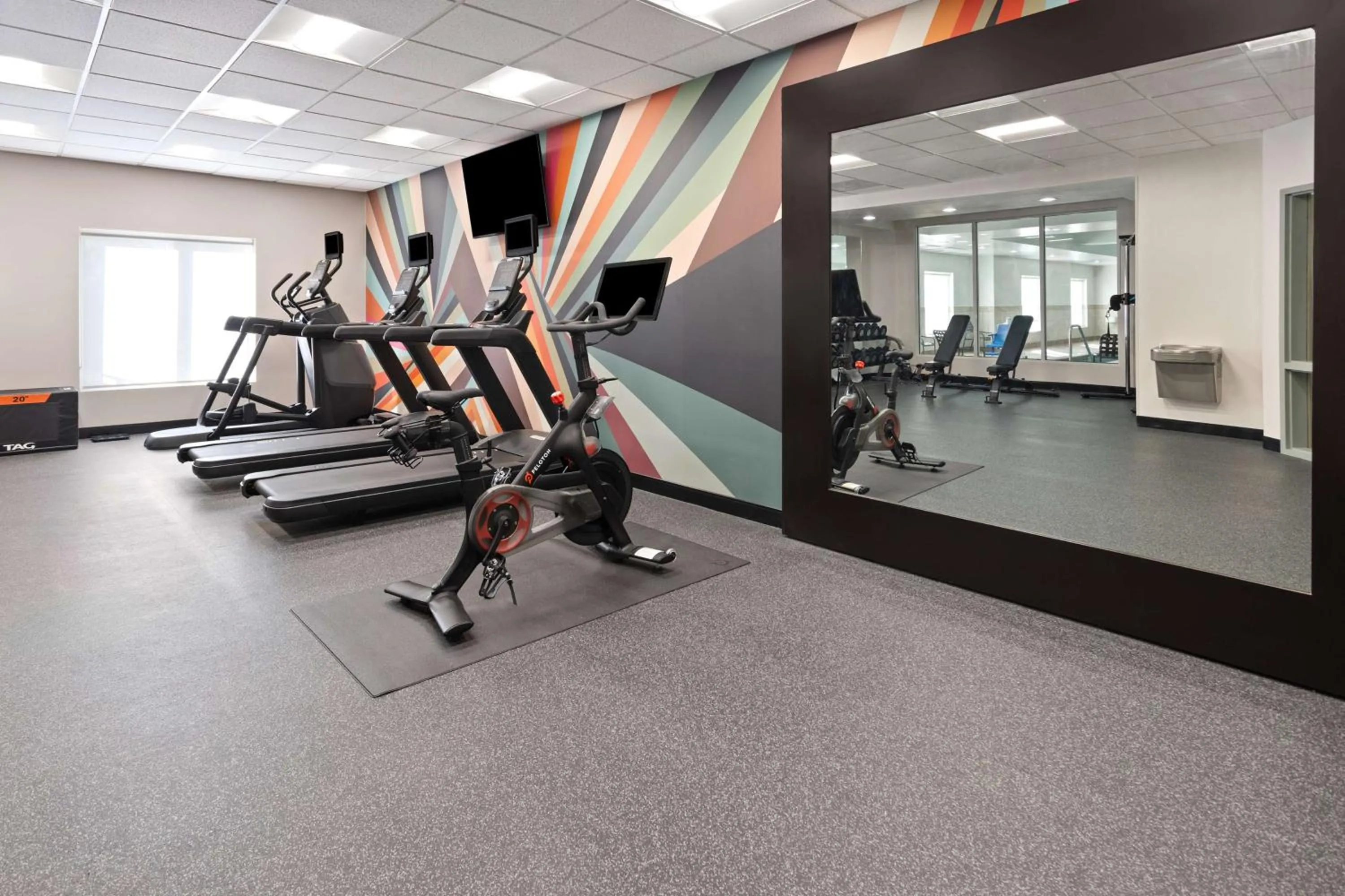 Fitness centre/facilities in Hilton Garden Inn Winston-Salem/Hanes Mall