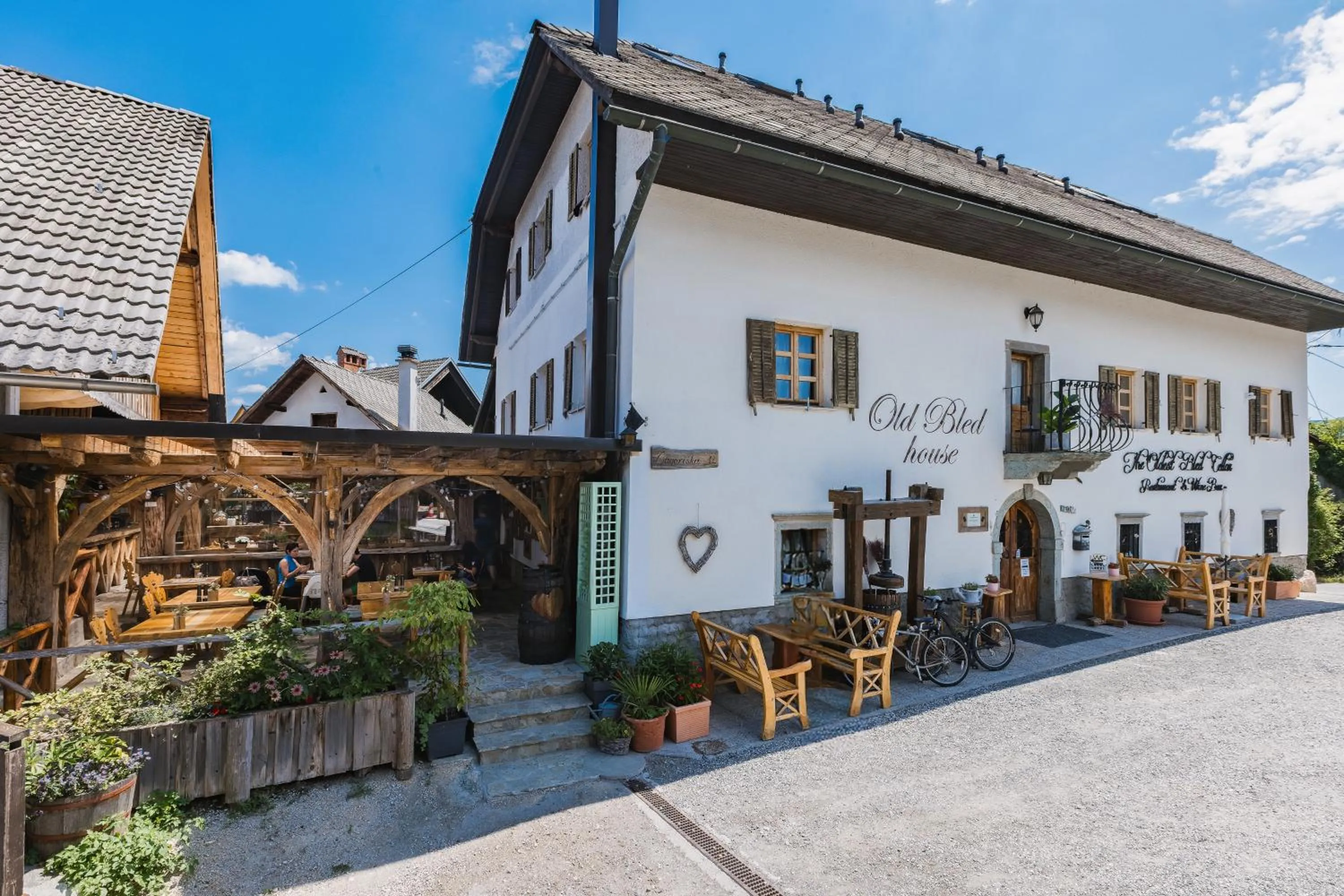 Property building in Old Bled House