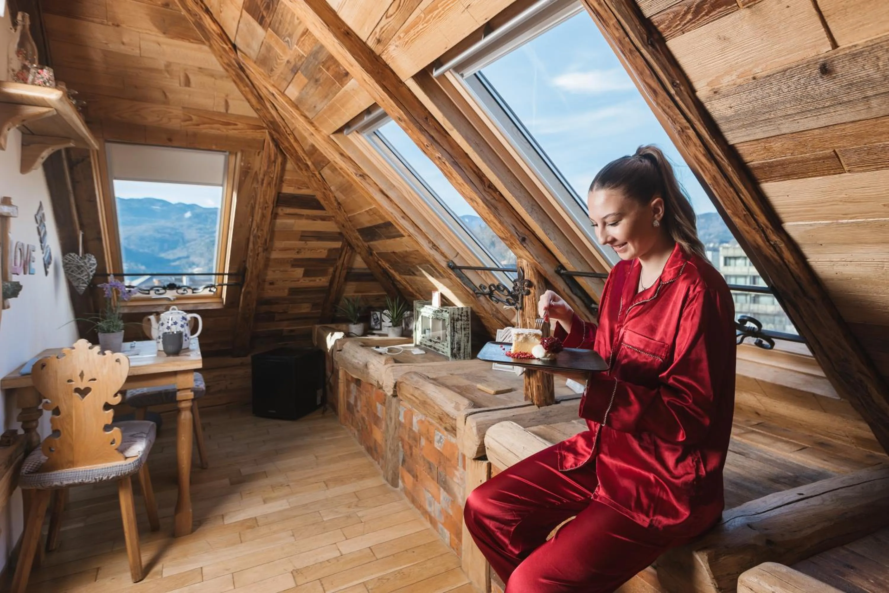 Seating area in Old Bled House