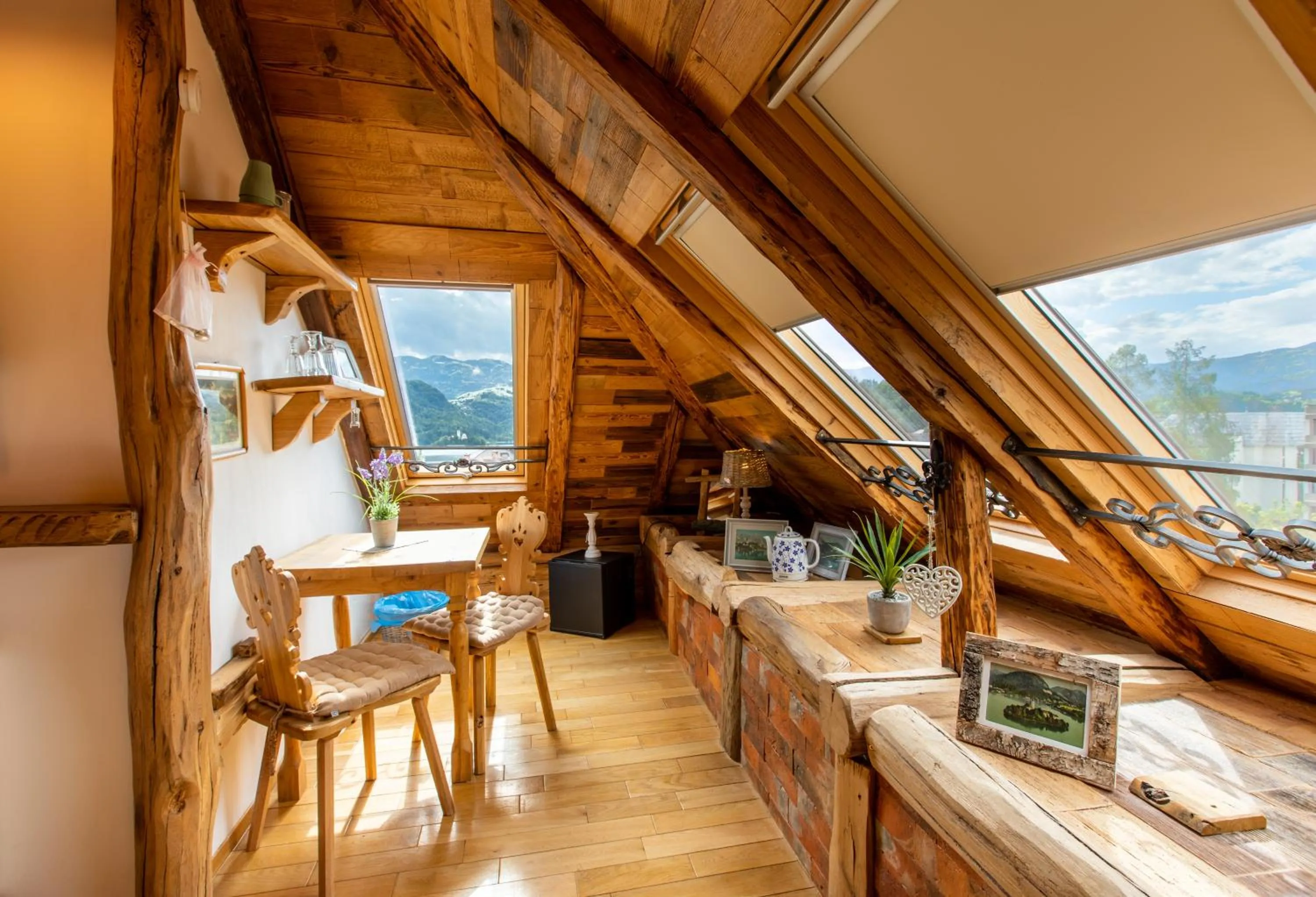 Seating area in Old Bled House