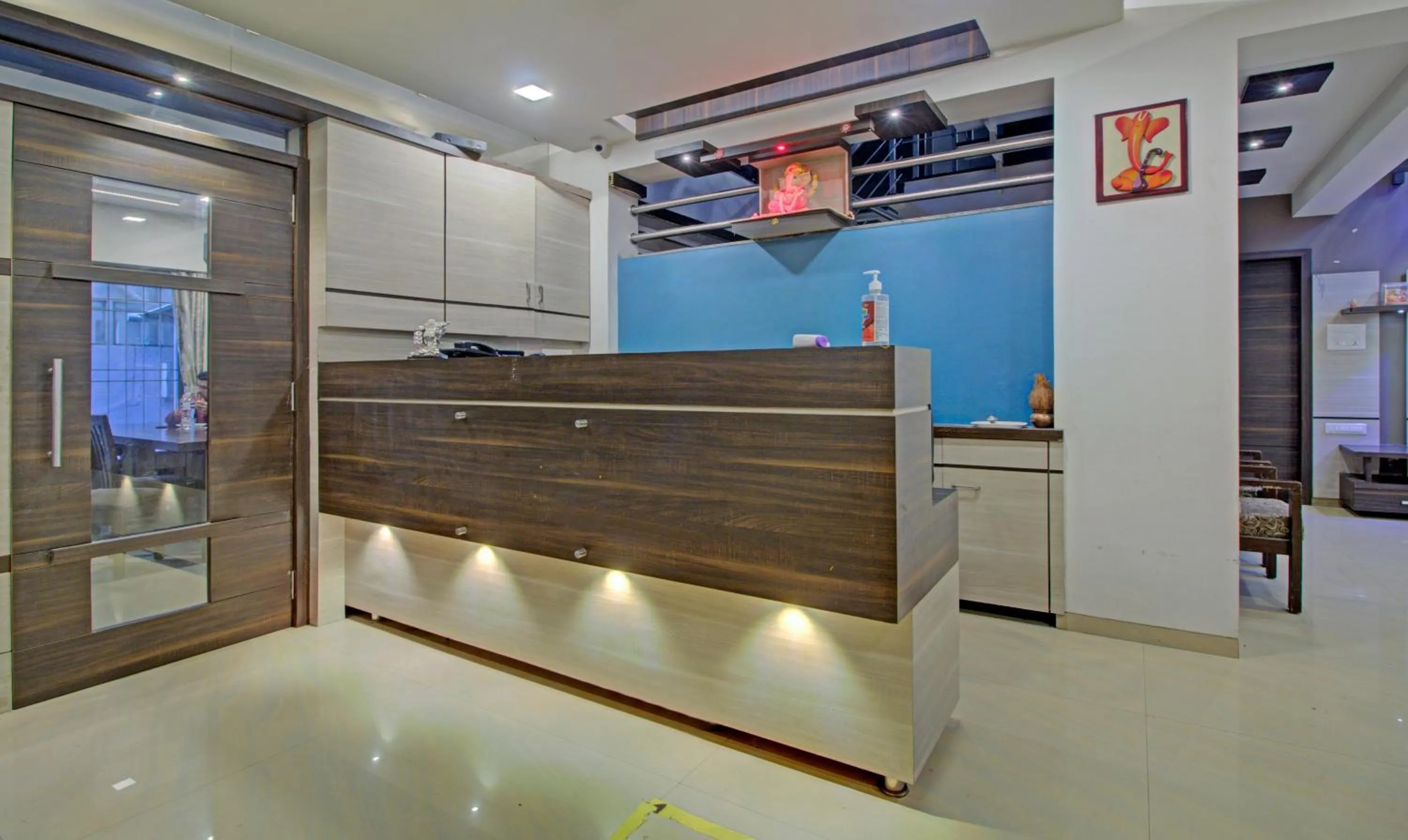 Lobby or reception in Treebo Sumati Baner