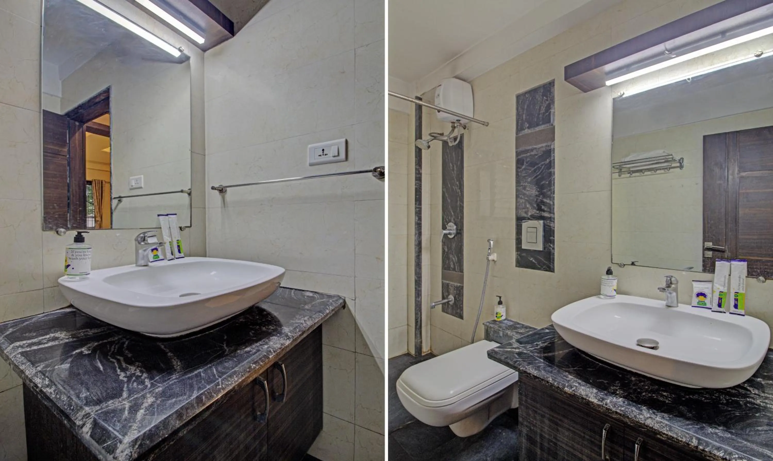 Bathroom in Treebo Sumati Baner