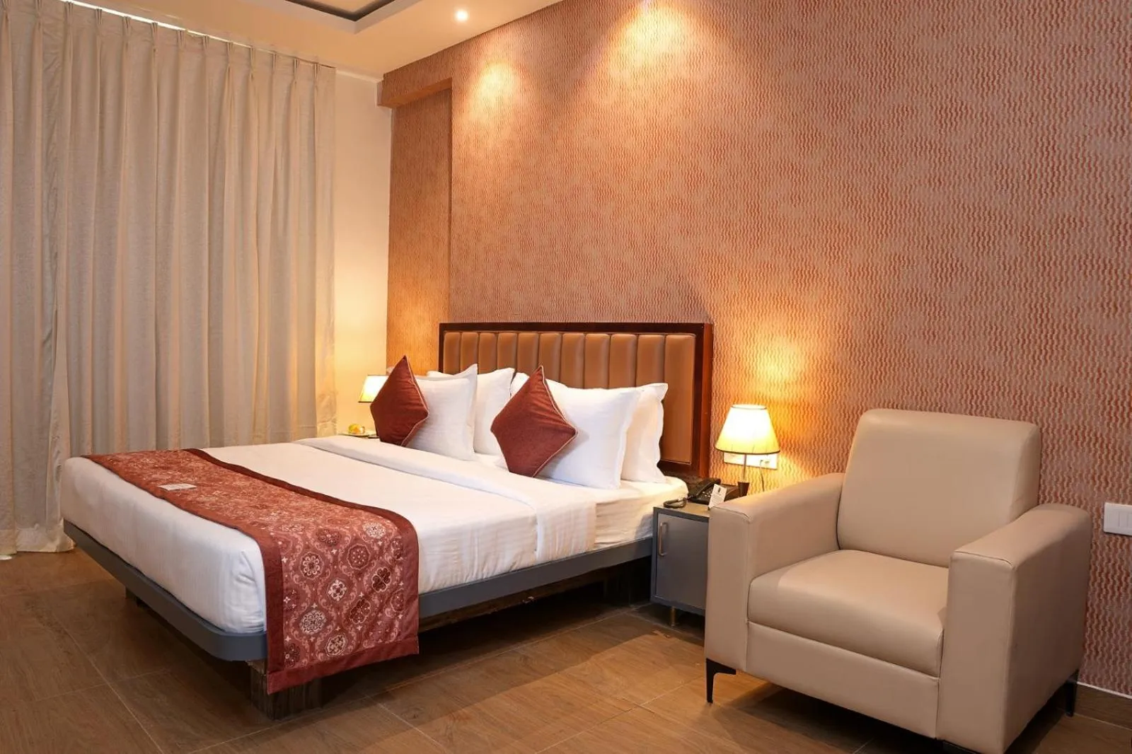 Bed in Grand Continent - Bangalore International Airport