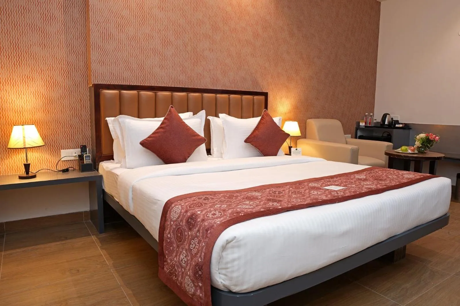 Bed in Grand Continent - Bangalore International Airport