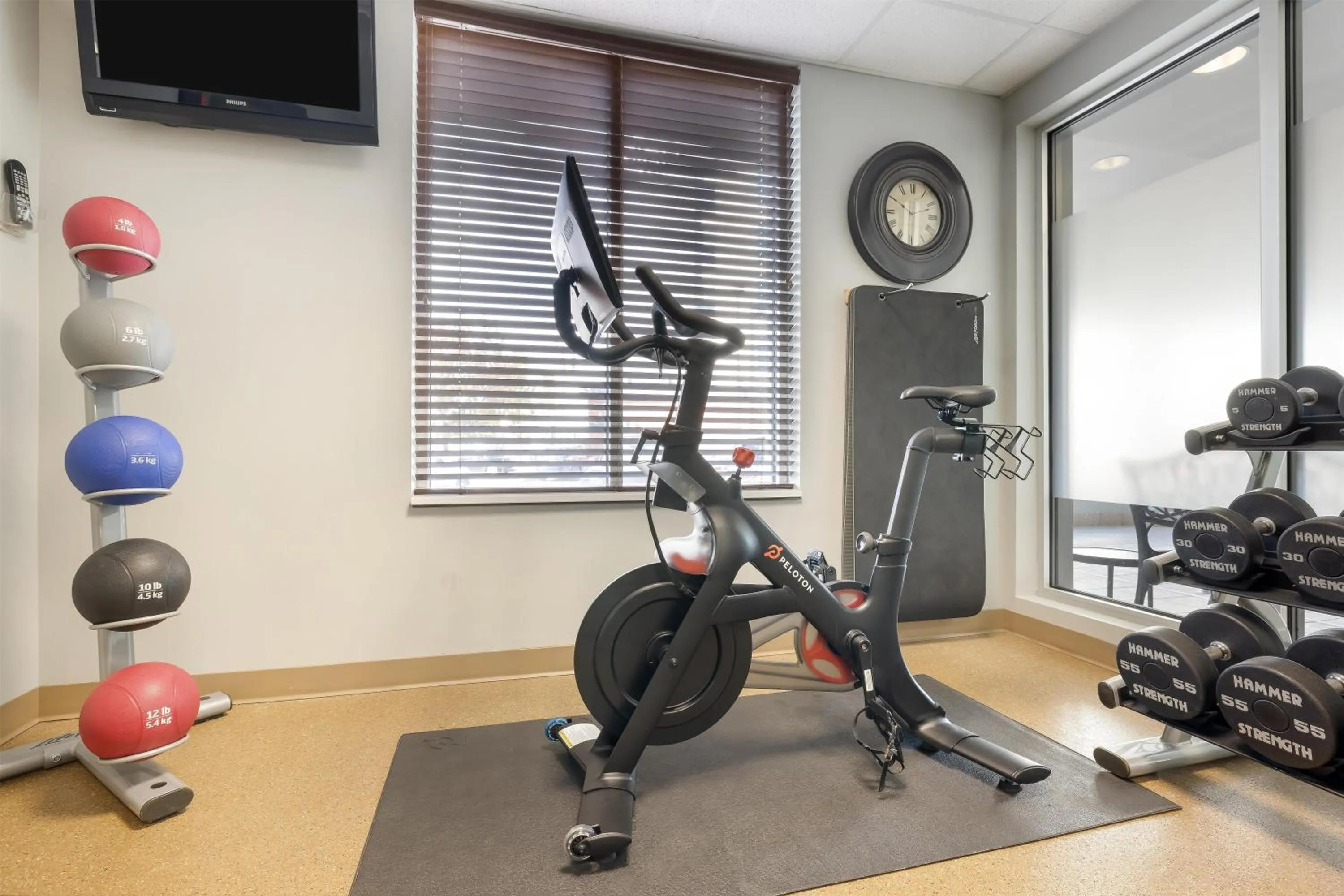 Fitness centre/facilities in Hilton Garden Inn Dulles North