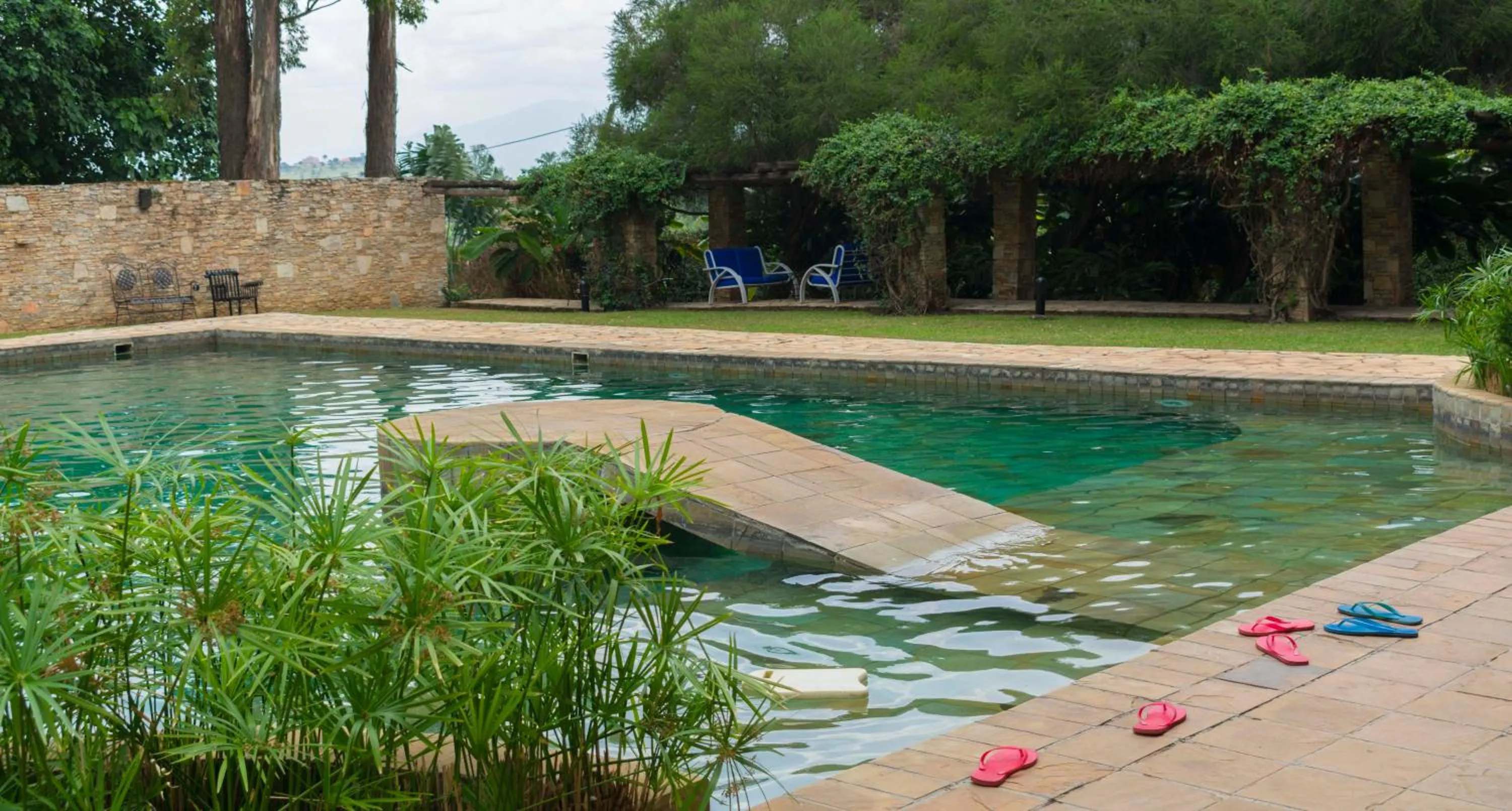 Swimming pool in Mountains of the Moon Hotel Fort Portal