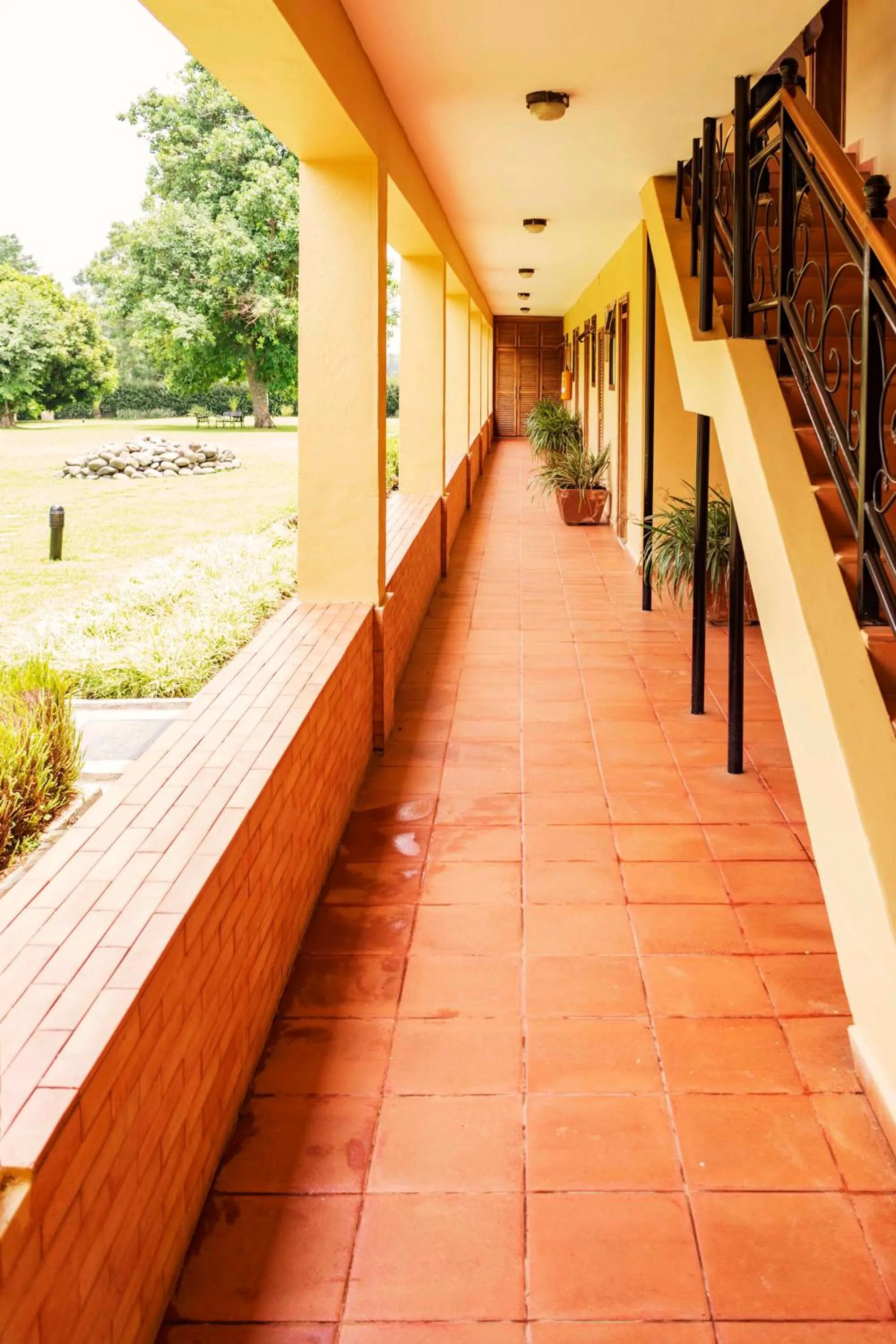 Balcony/Terrace in Mountains of the Moon Hotel Fort Portal