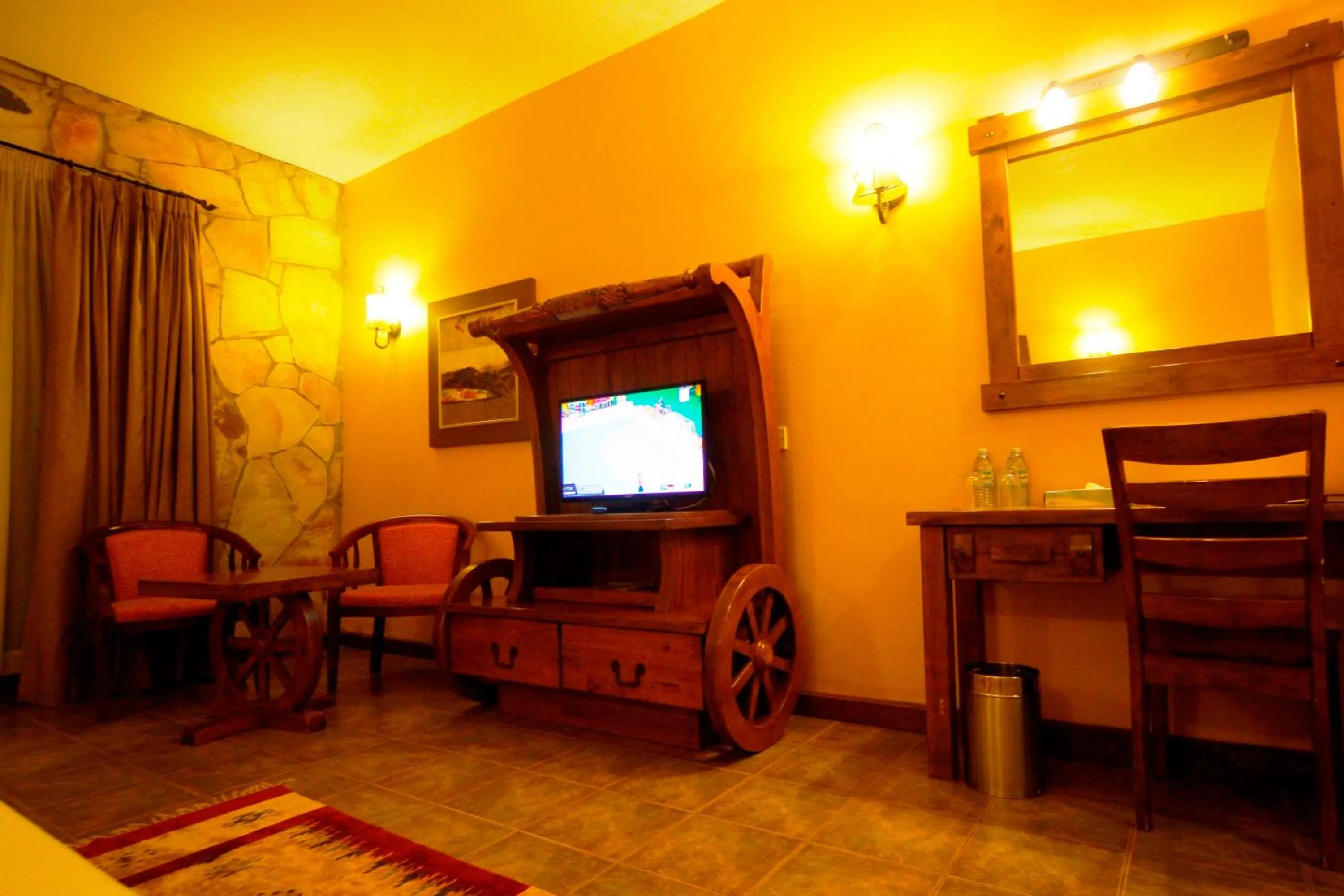 Bed in Mountains of the Moon Hotel Fort Portal