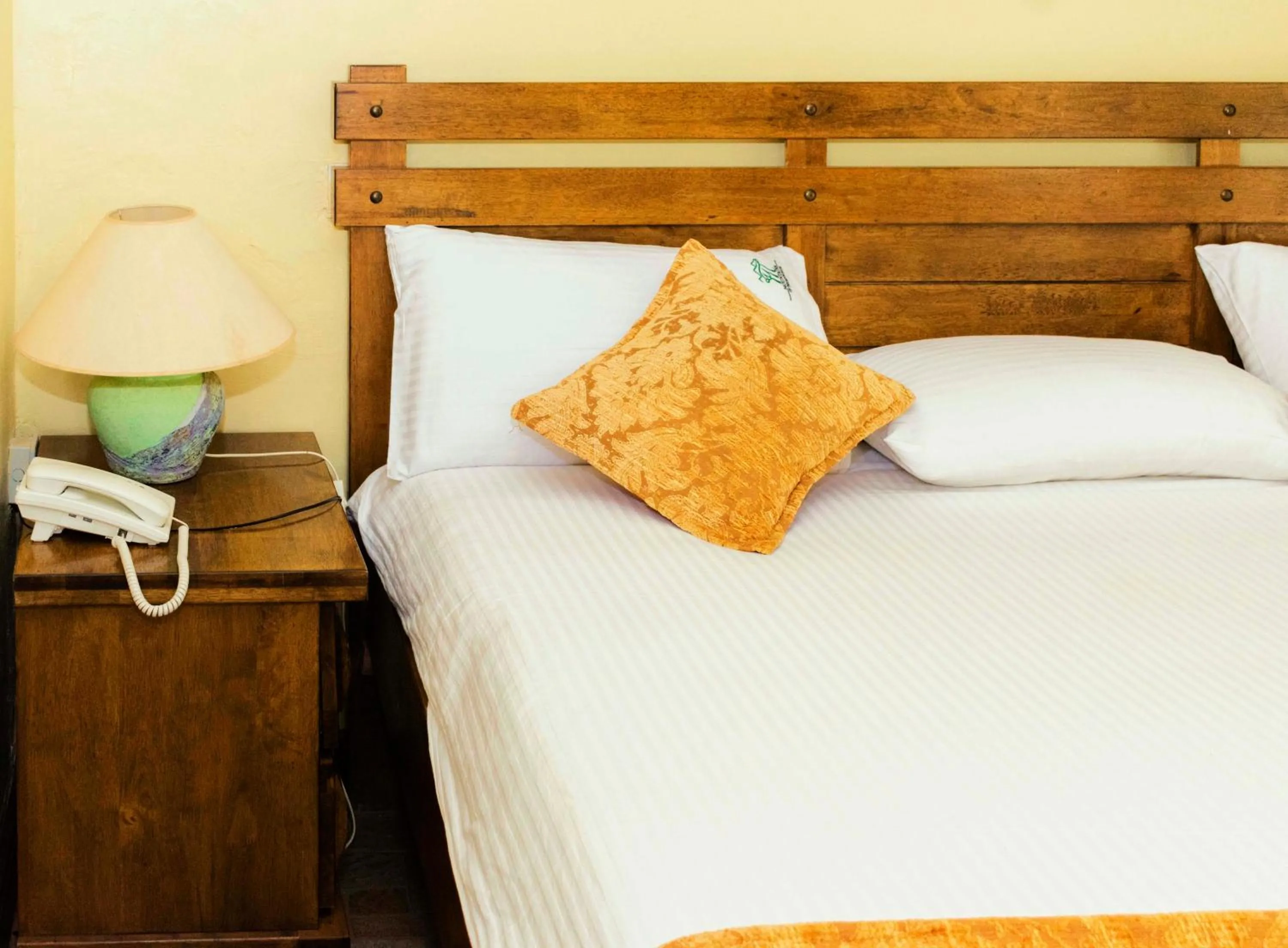 Bed in Mountains of the Moon Hotel Fort Portal