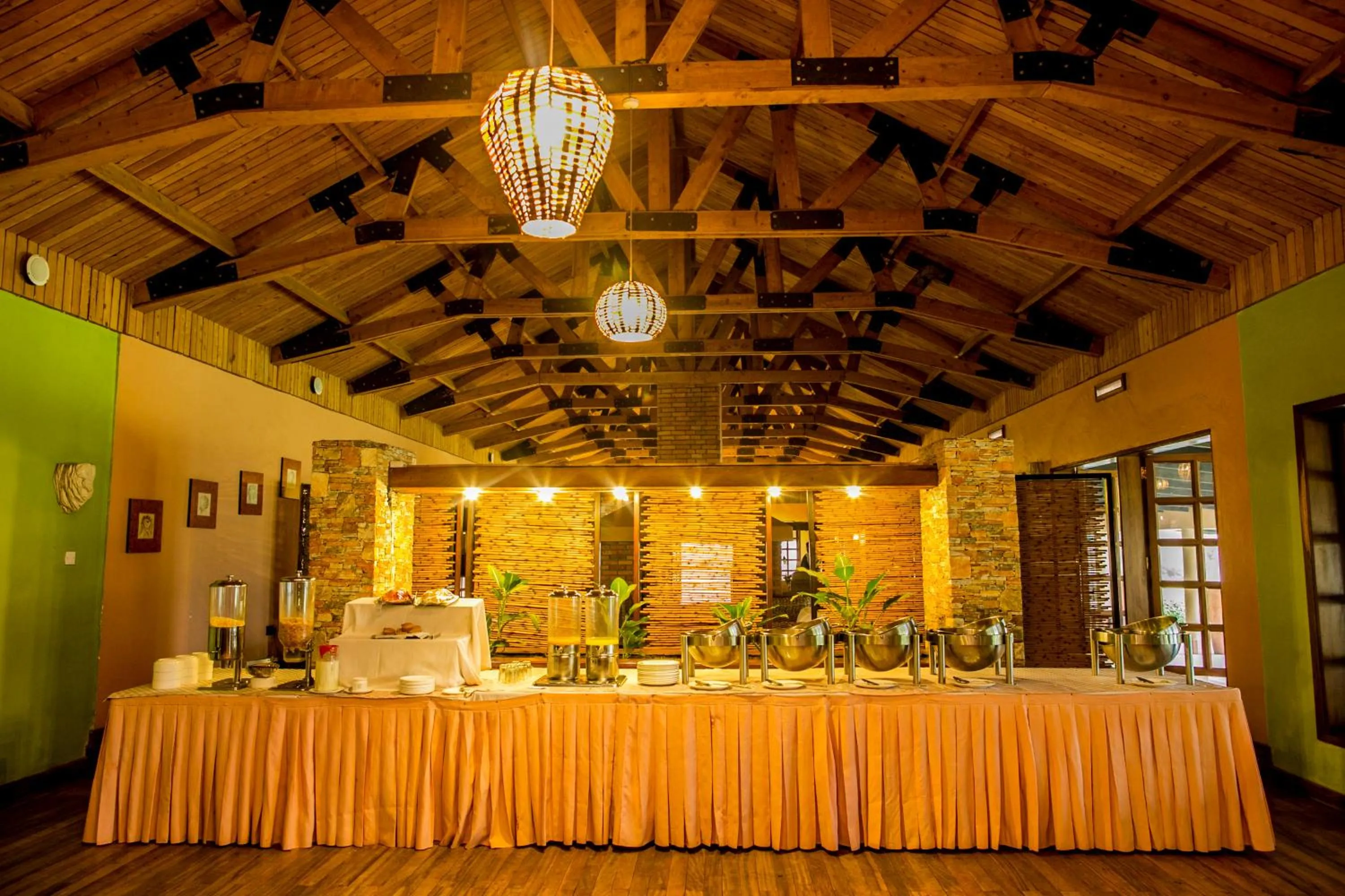 Food in Mountains of the Moon Hotel Fort Portal