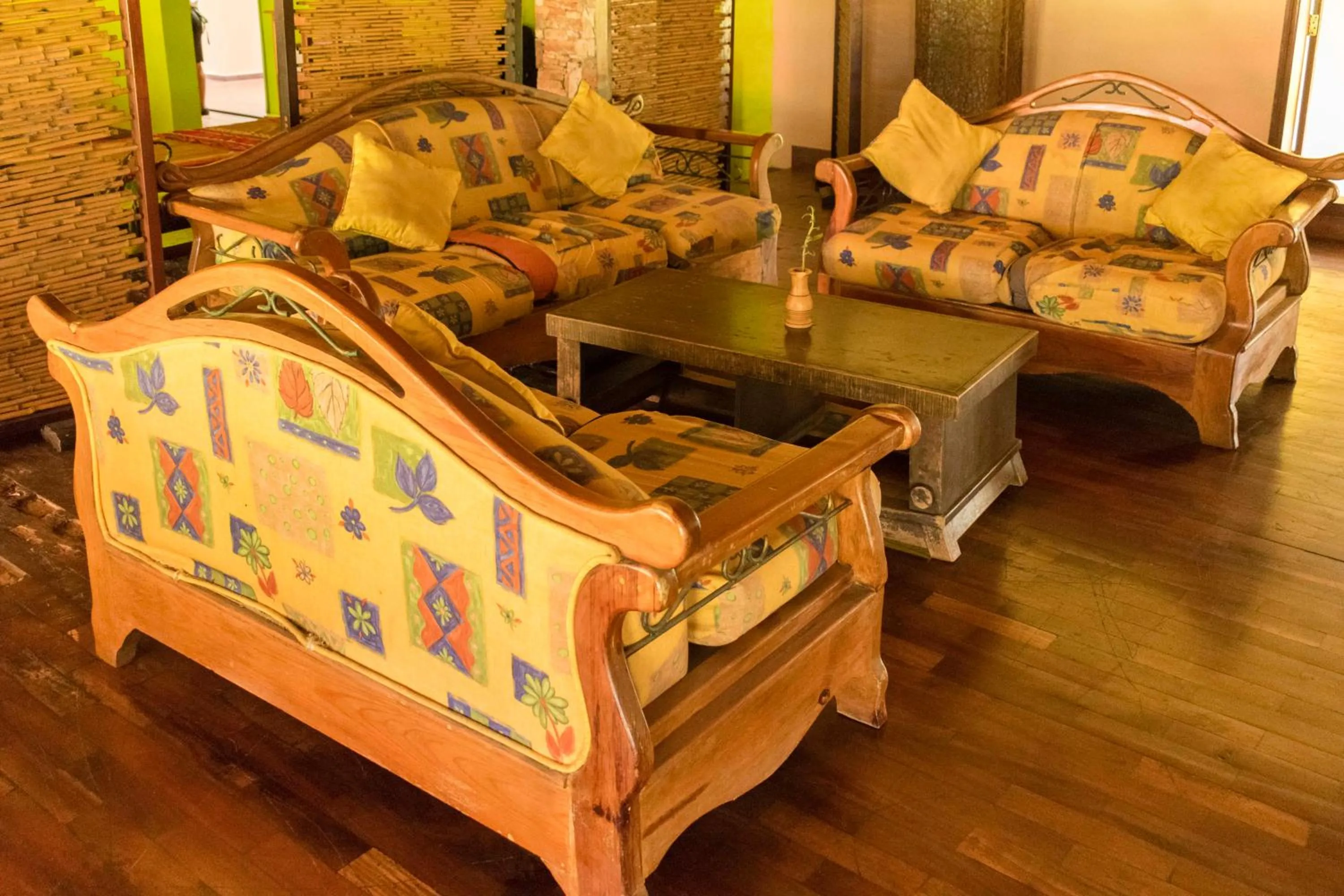 Seating area in Mountains of the Moon Hotel Fort Portal