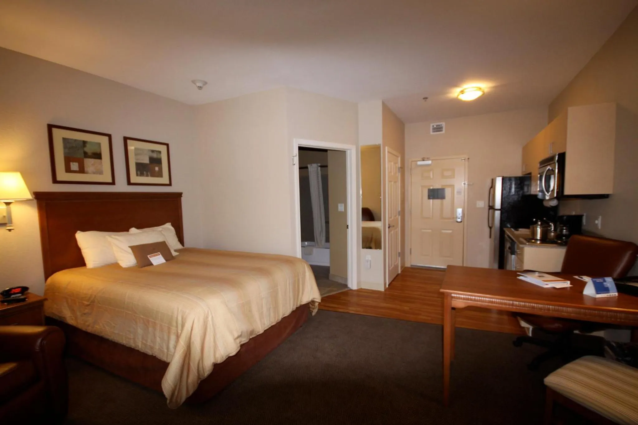 Photo of the whole room, Bed in Candlewood Suites Watertown Fort Drum by IHG