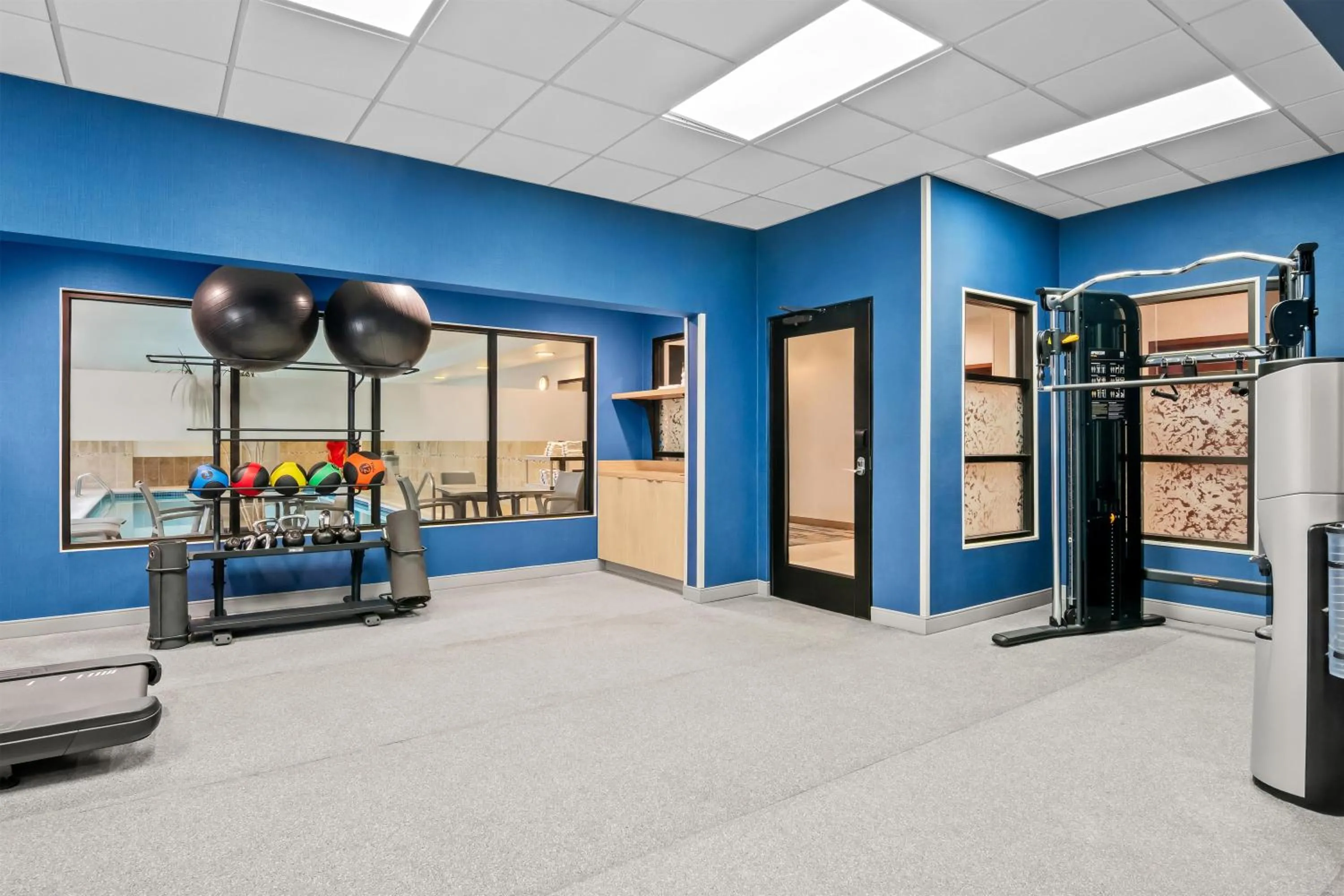 Fitness centre/facilities in Hampton Inn & Suites Detroit-Canton