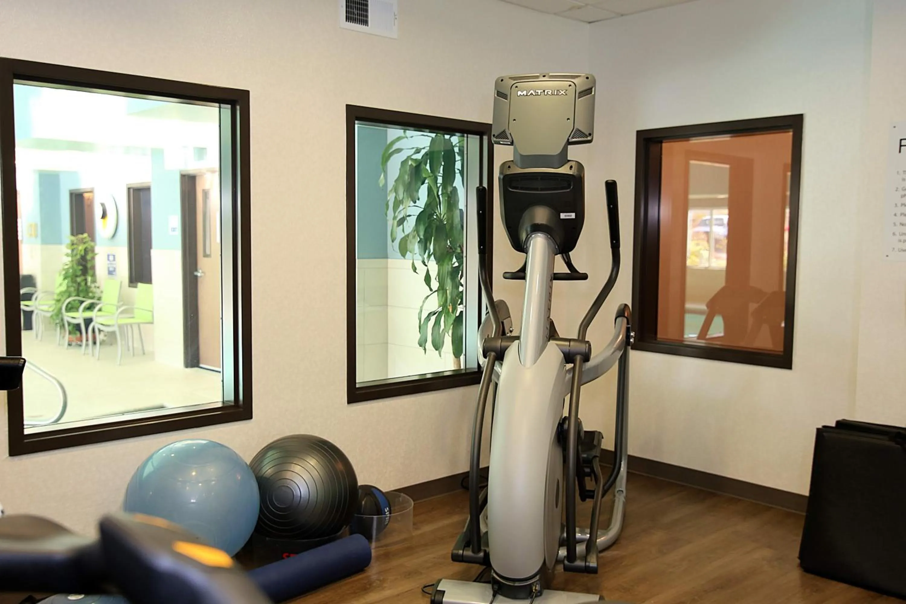 Fitness centre/facilities in Holiday Inn Express Hotel & Suites Ashland by IHG