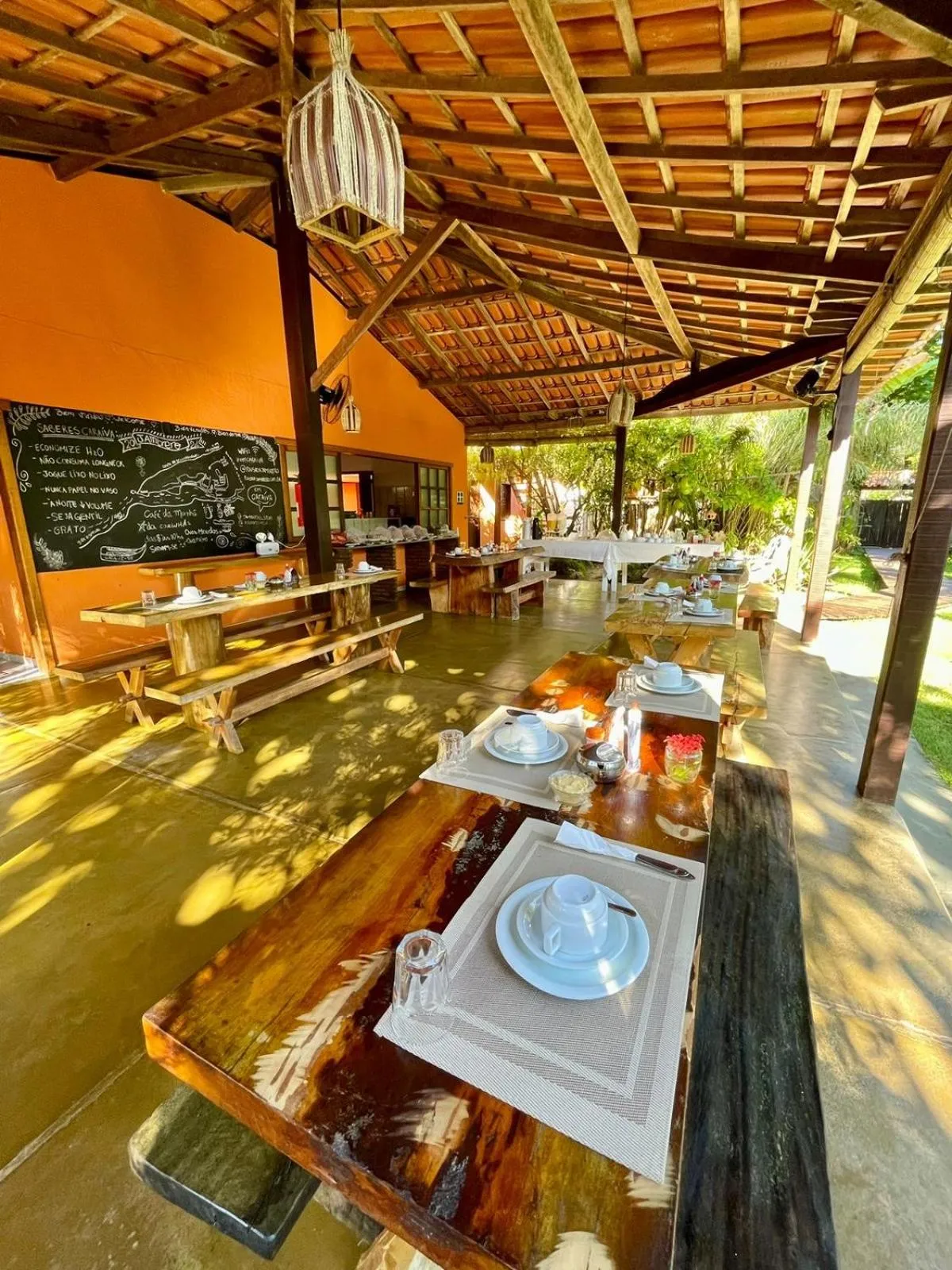 Breakfast in Pousada Jambrero