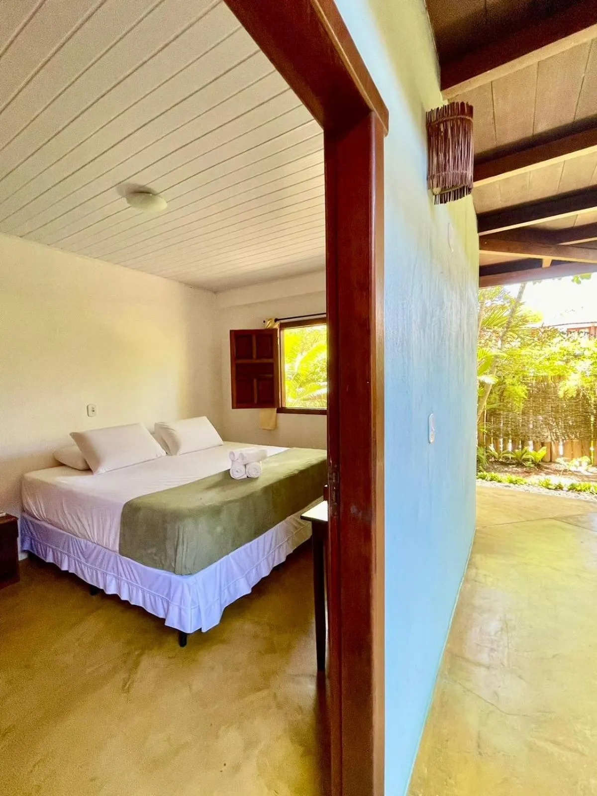 Bed in Pousada Jambrero