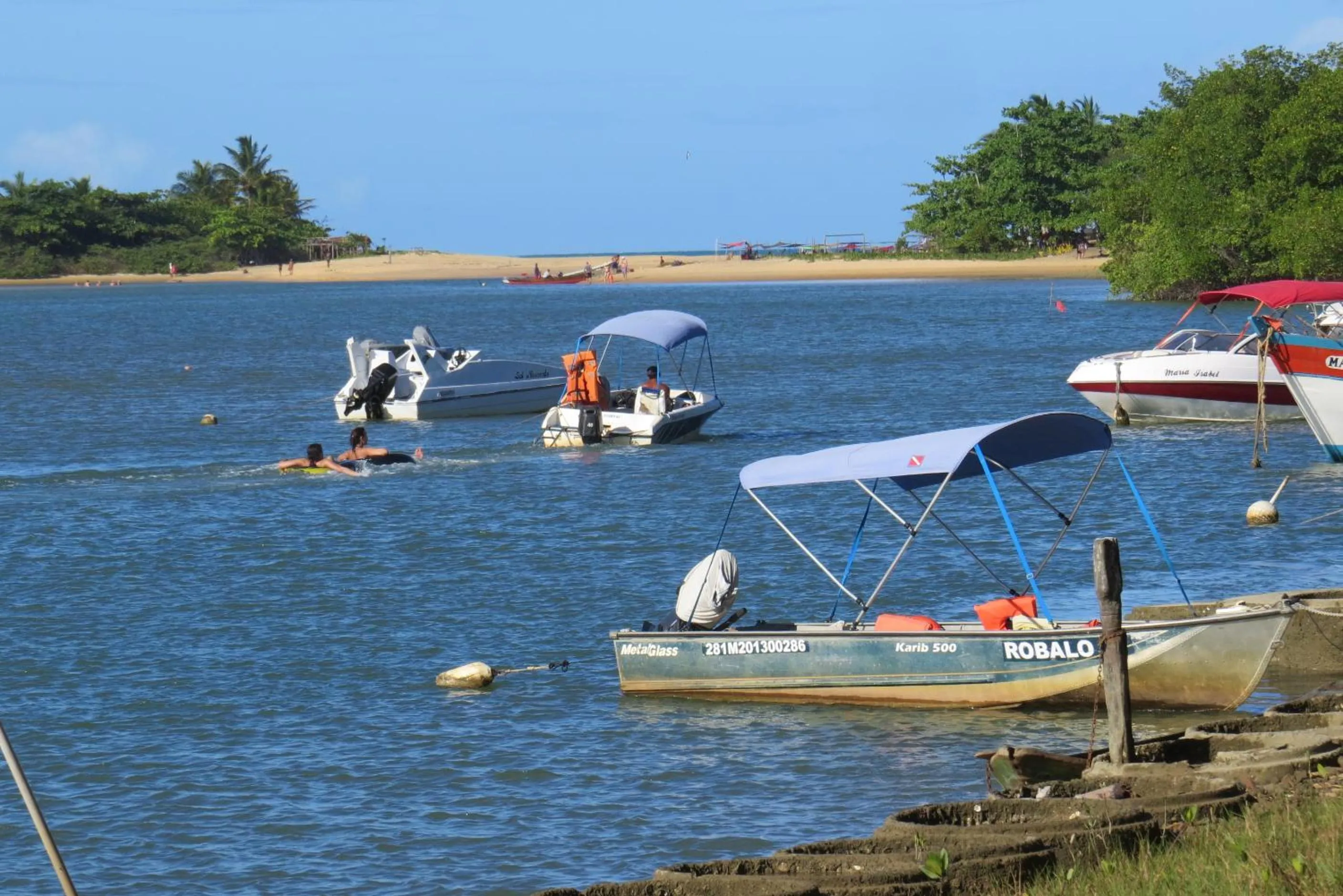 Beach in Pousada Jambrero