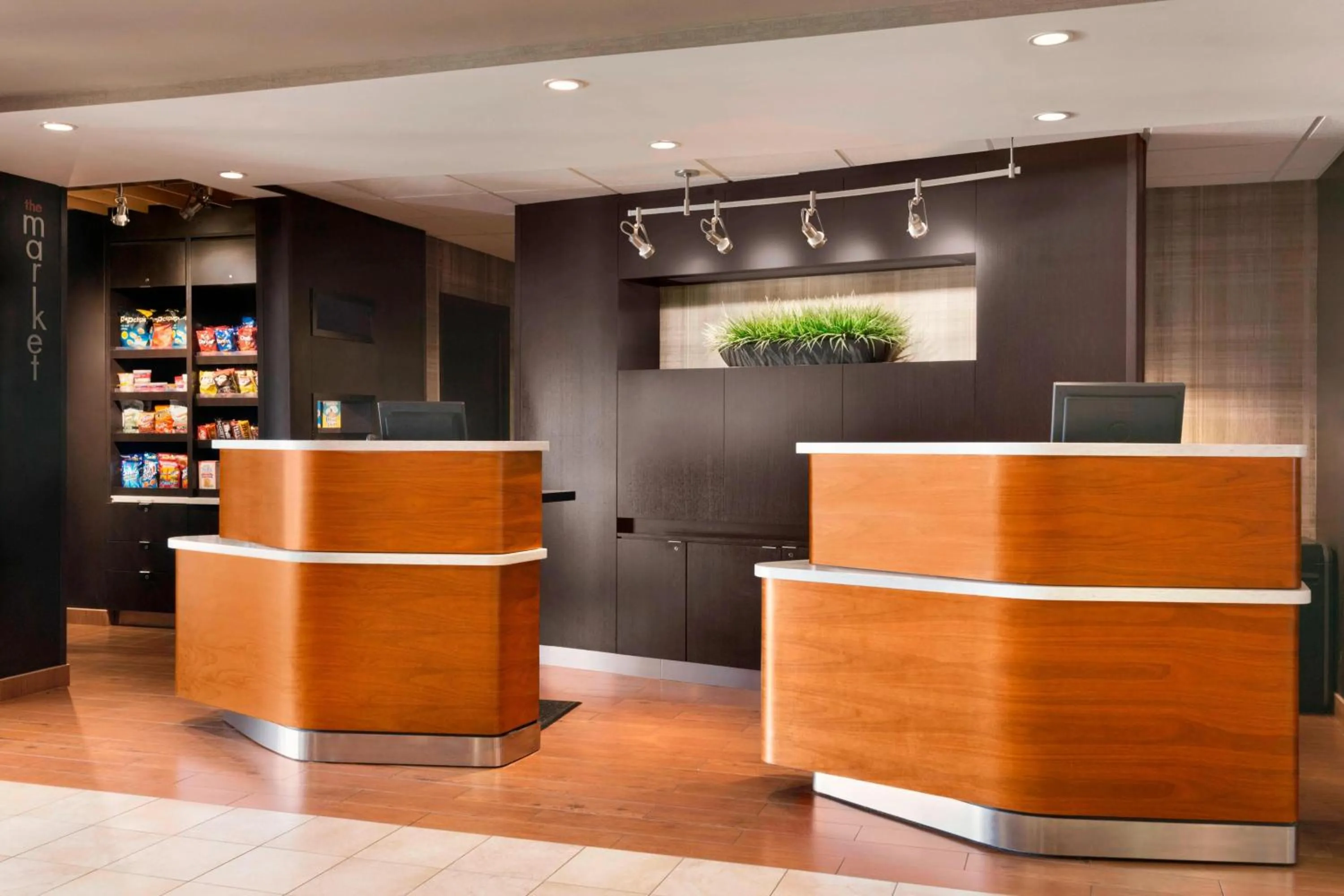 Lobby or reception in Courtyard by Marriott Bloomington Normal