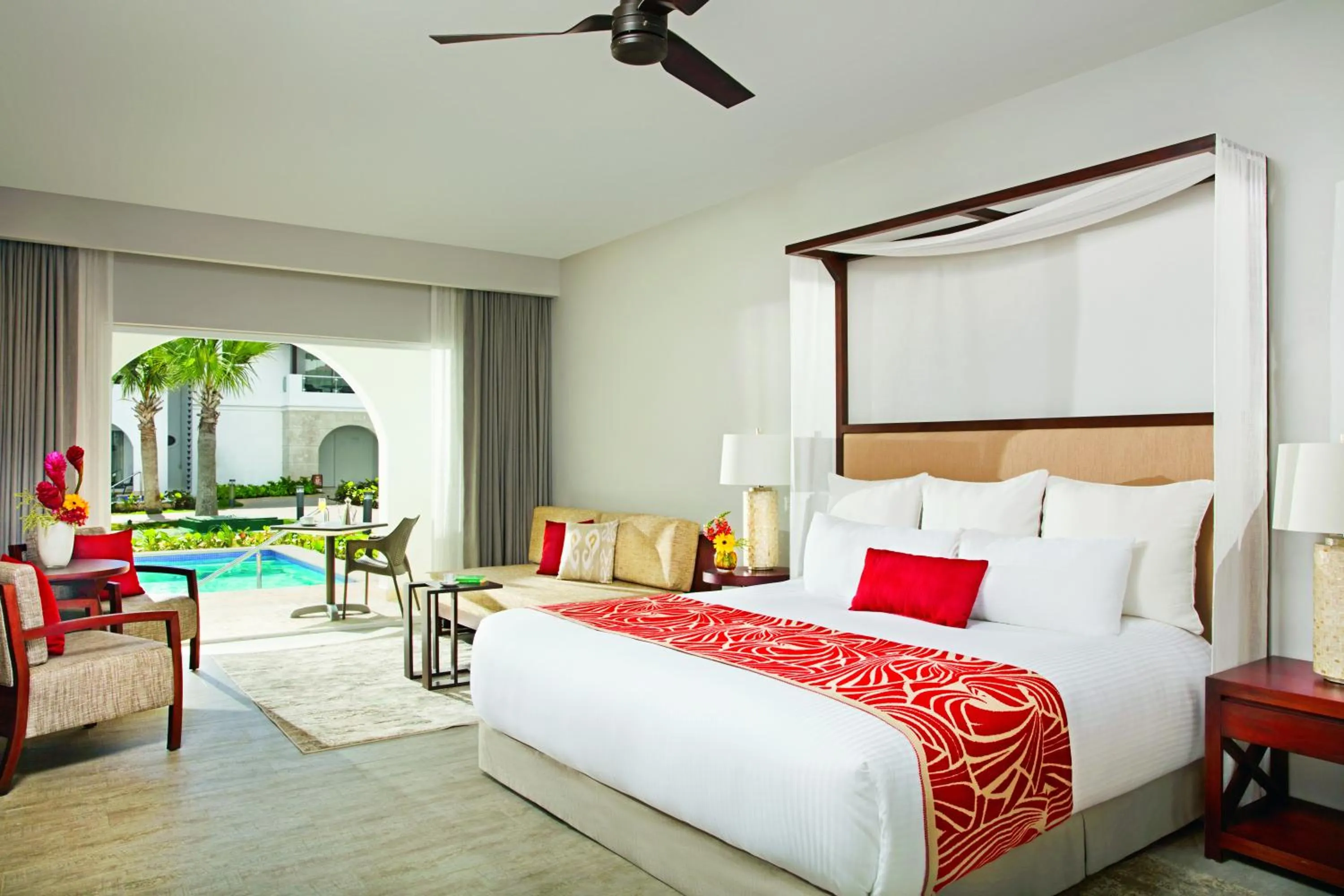 Bedroom, Bed in Dreams Dominicus La Romana Resort & Spa