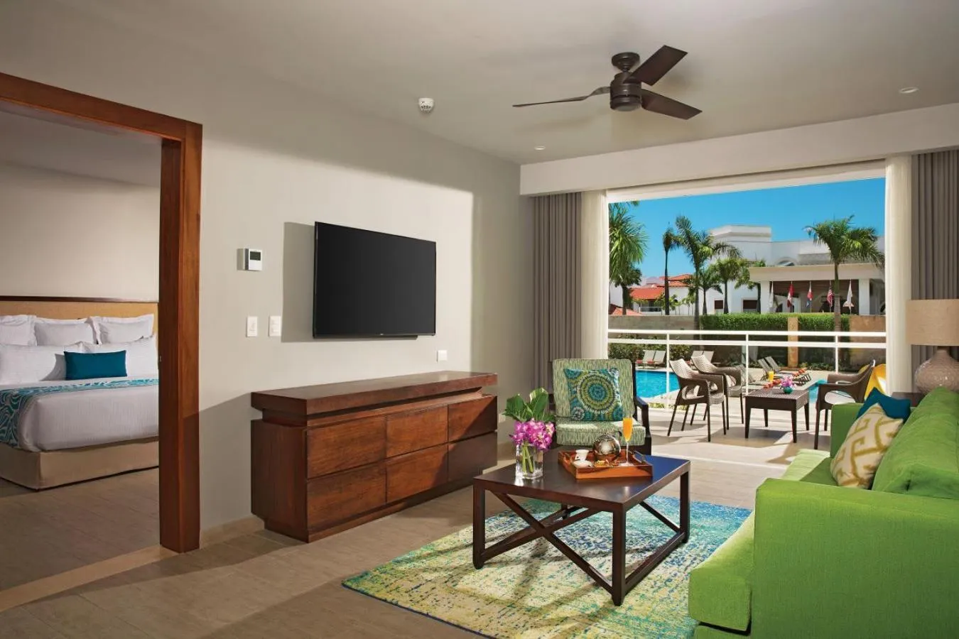 Living room in Dreams Dominicus La Romana Resort & Spa