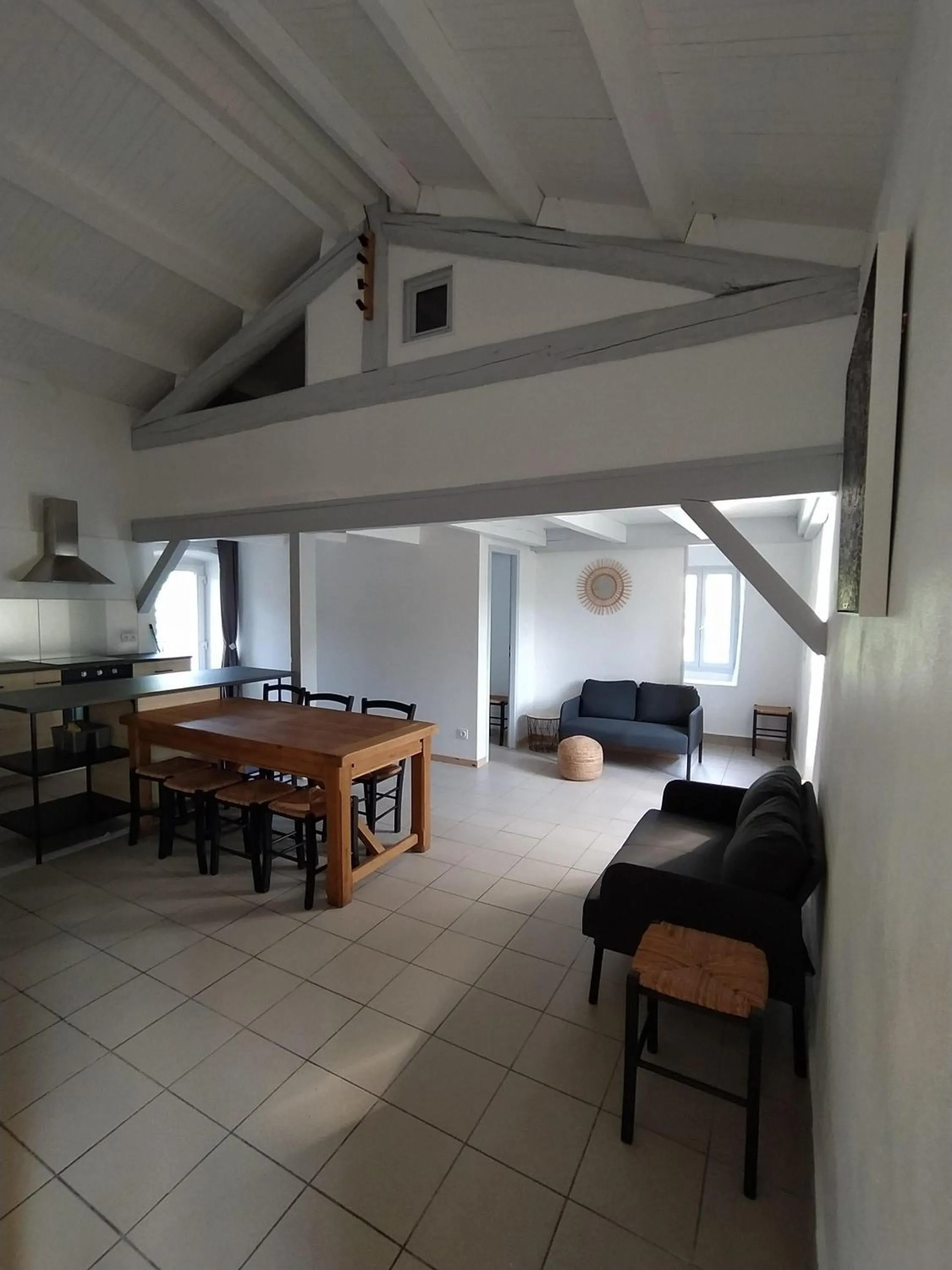 Living room in La Maison du Chassezac