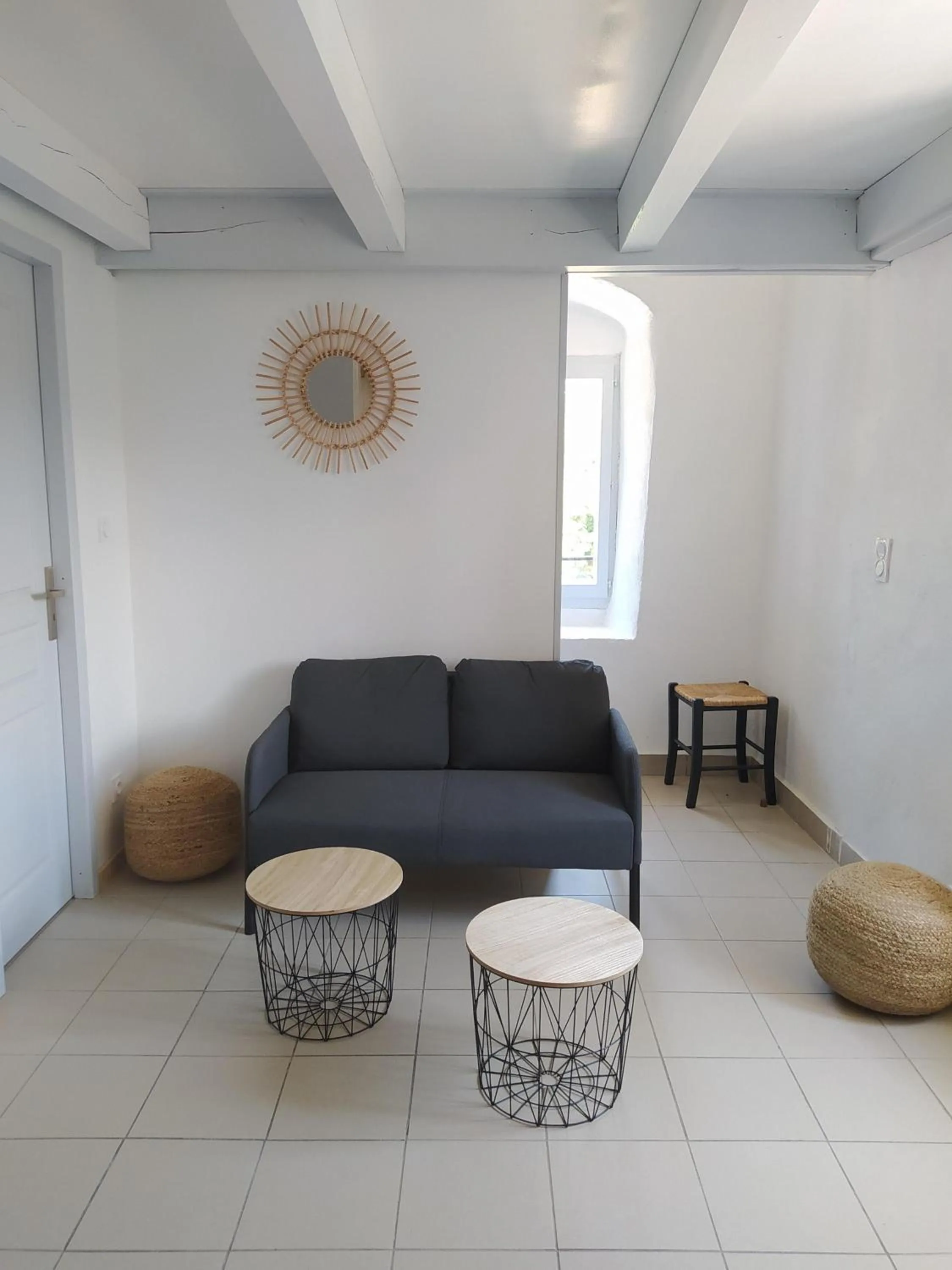 Living room in La Maison du Chassezac