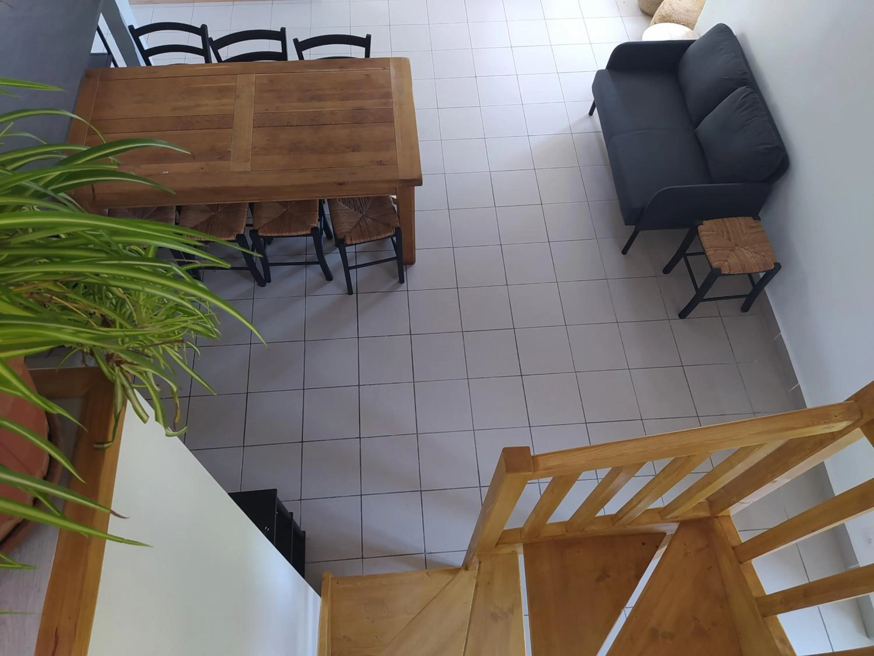 Living room in La Maison du Chassezac