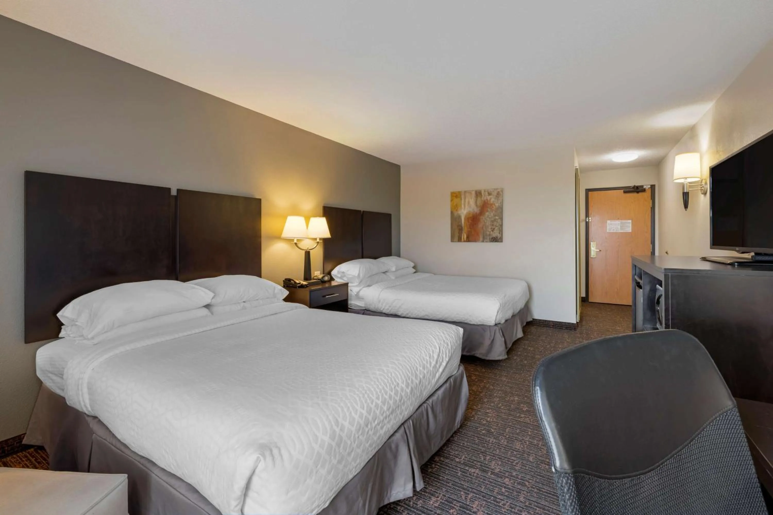 Bedroom, Bed in Best Western Plus Omaha Airport Inn