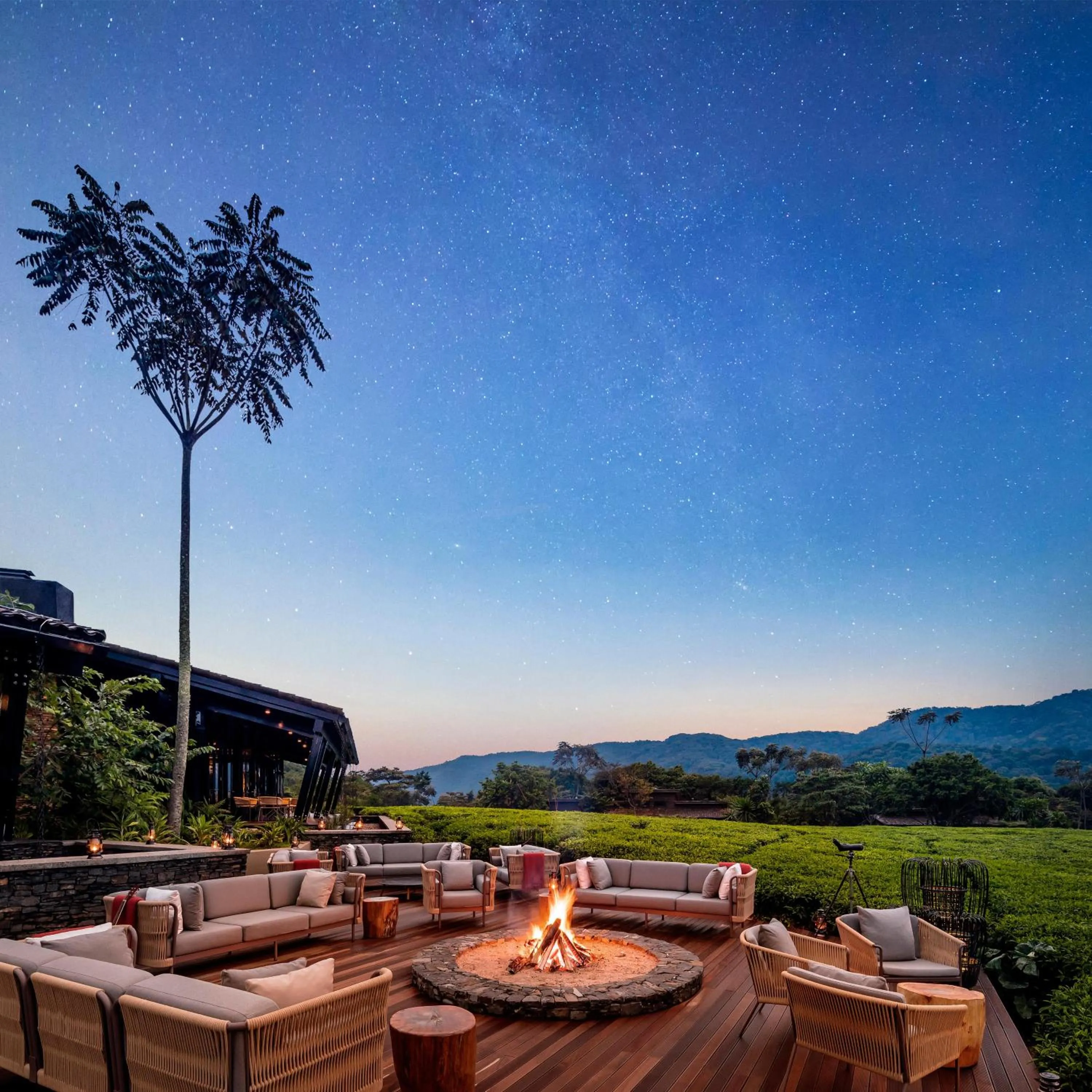 Balcony/Terrace in One&Only Nyungwe House