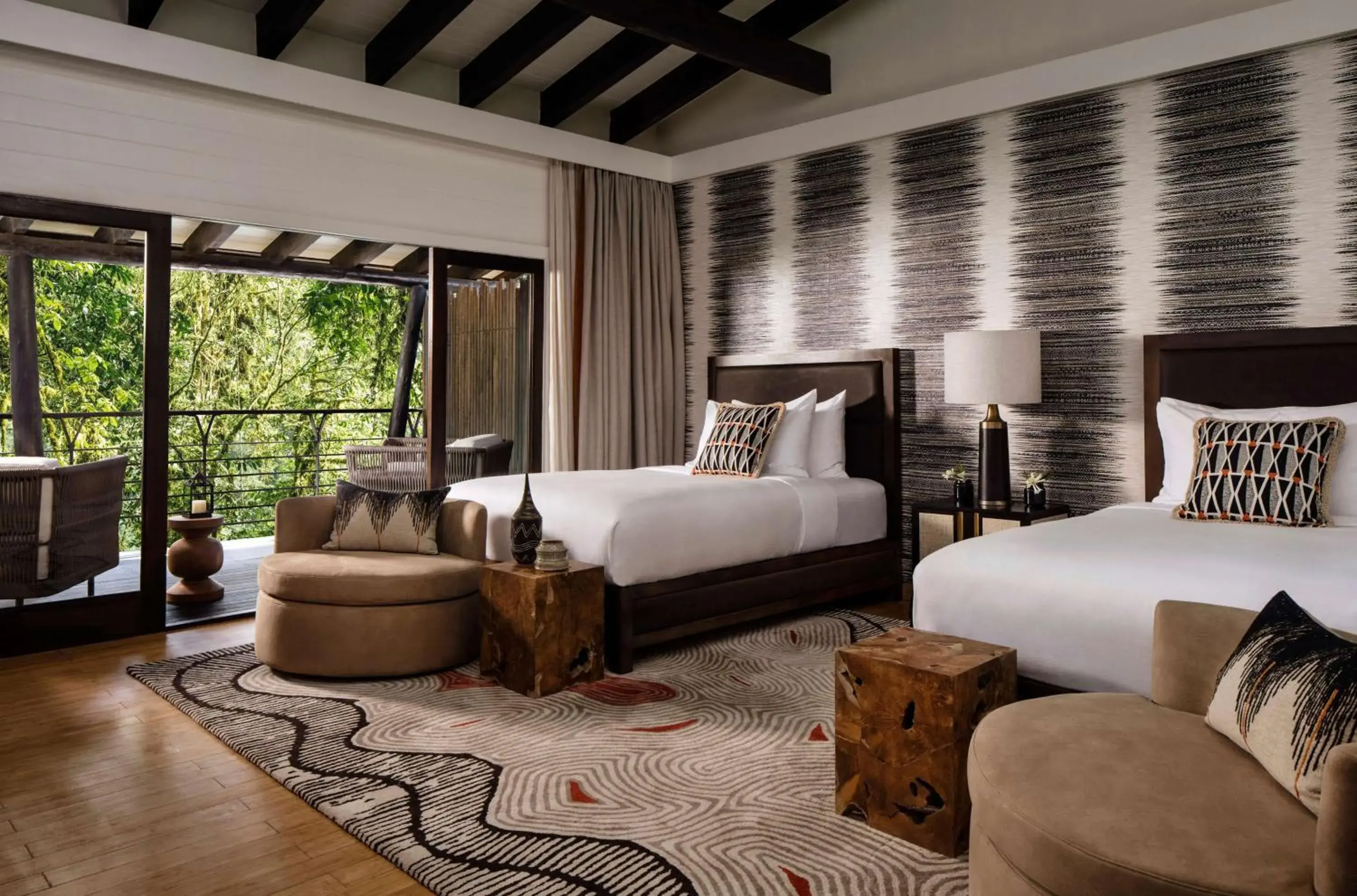 Double Queen Canopy Treehouse - single occupancy in One&Only Nyungwe House Double Queen Canopy Treehouse - single occupancy in One&Only Nyungwe House