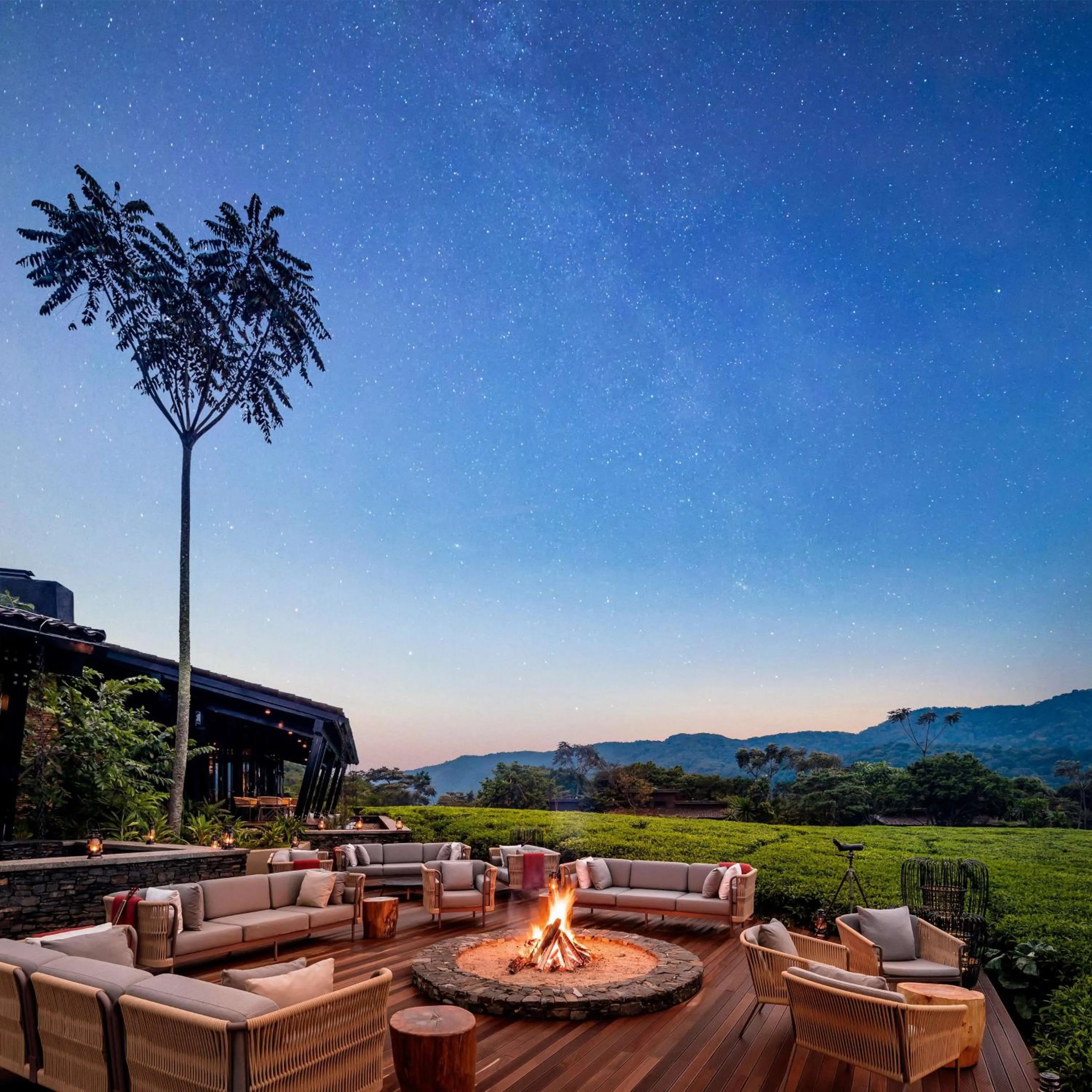 Balcony/Terrace in One&Only Nyungwe House