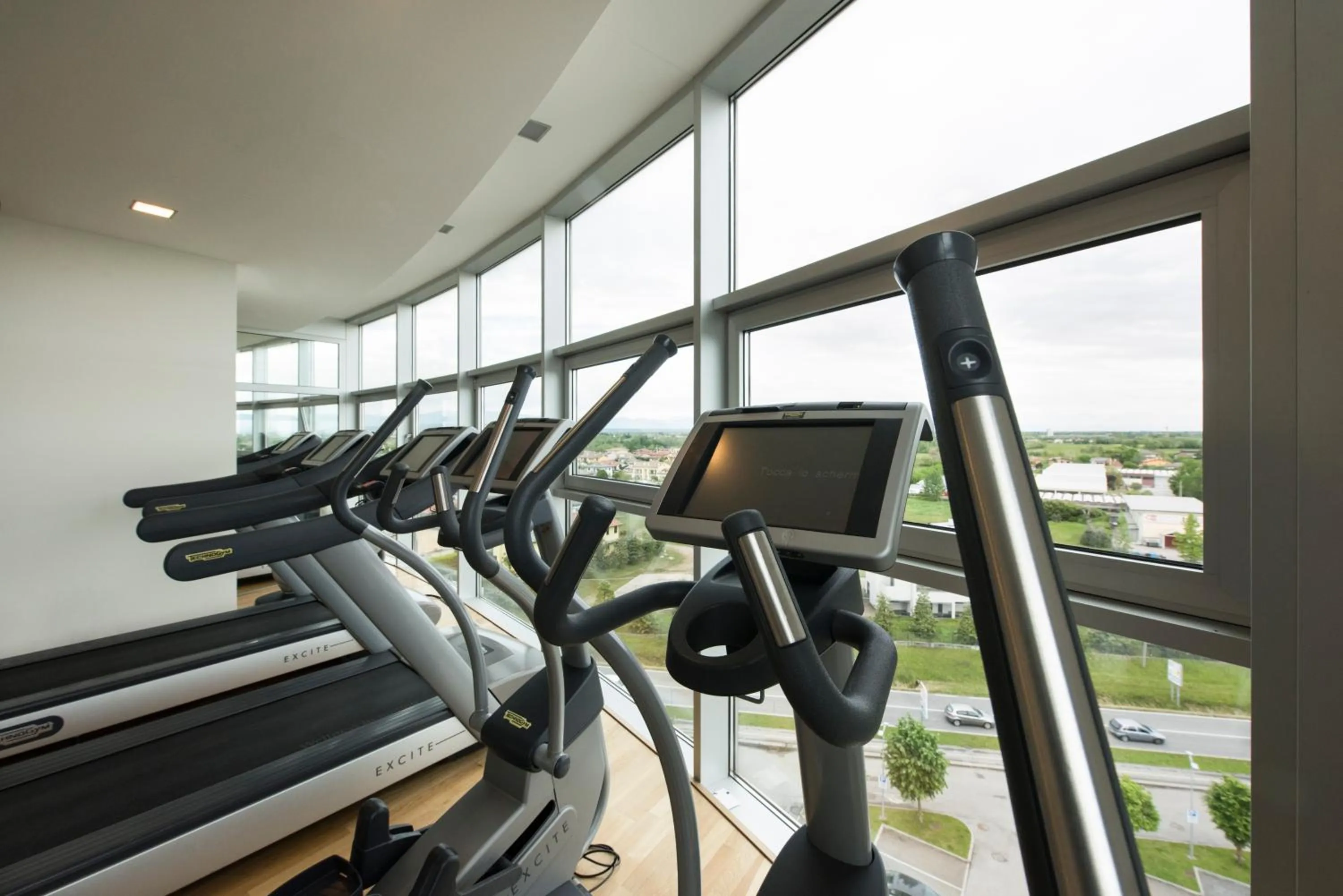 Fitness centre/facilities in Best Western Premier BHR Treviso Hotel