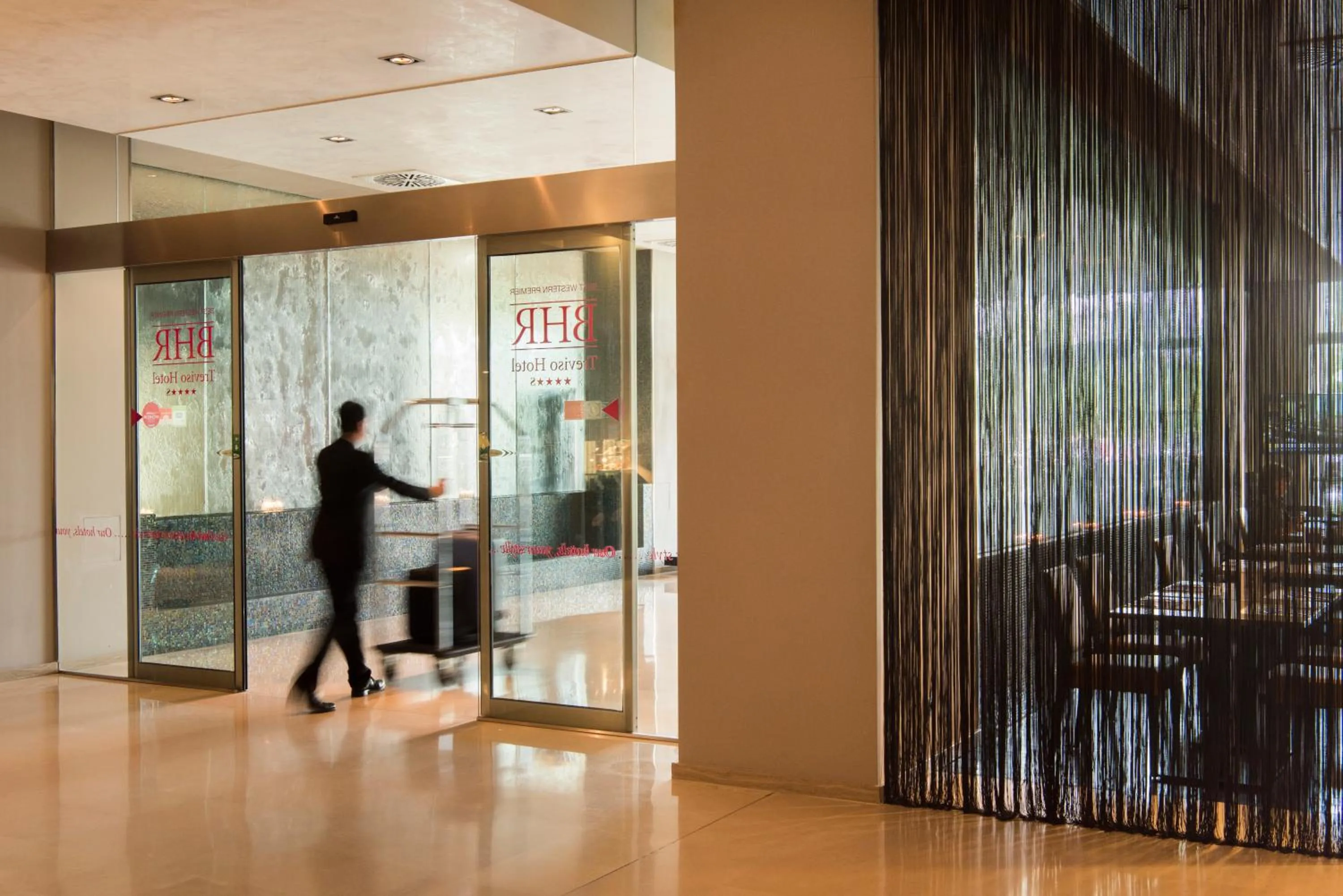 Staff in Best Western Premier BHR Treviso Hotel