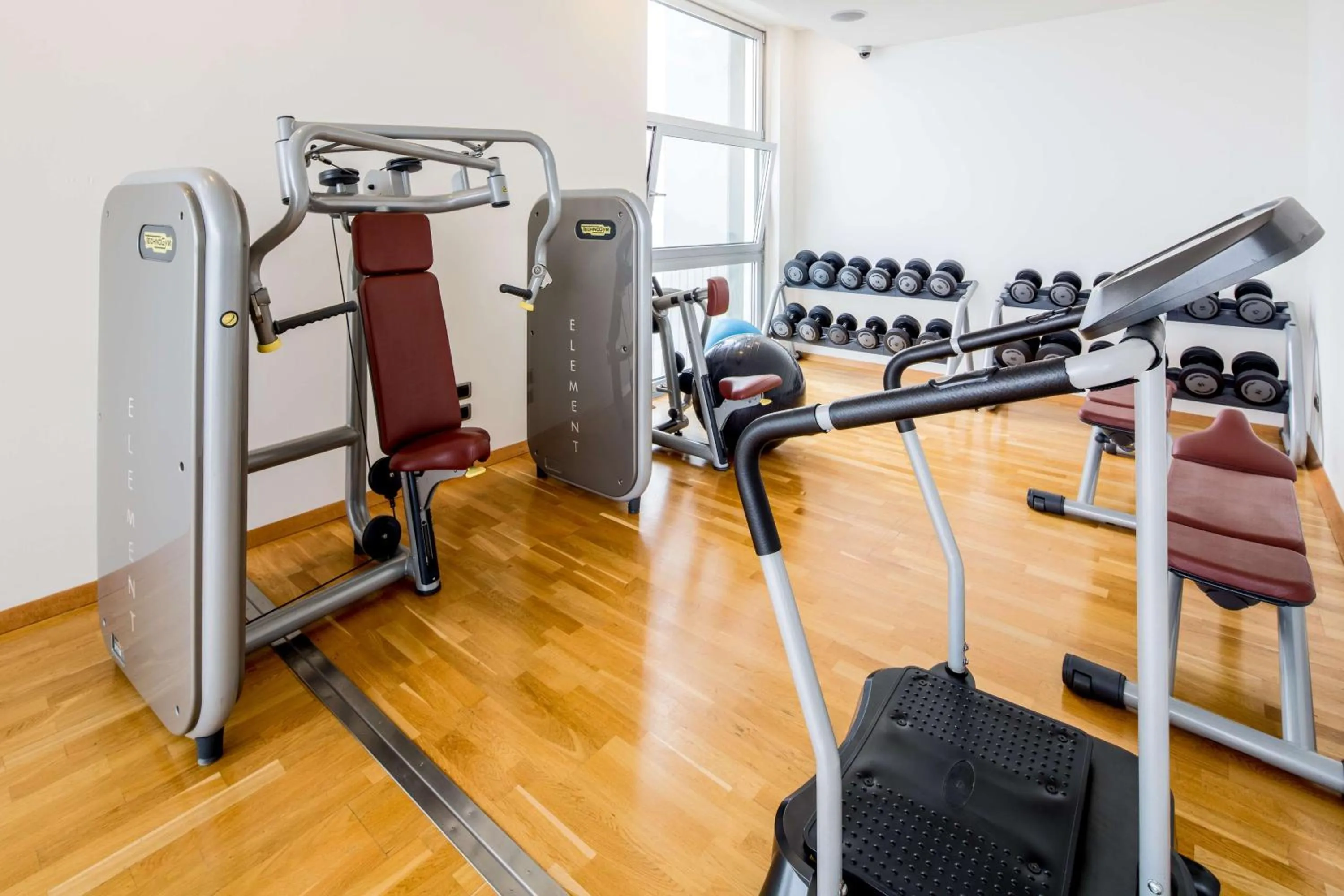 Fitness centre/facilities in Best Western Premier BHR Treviso Hotel