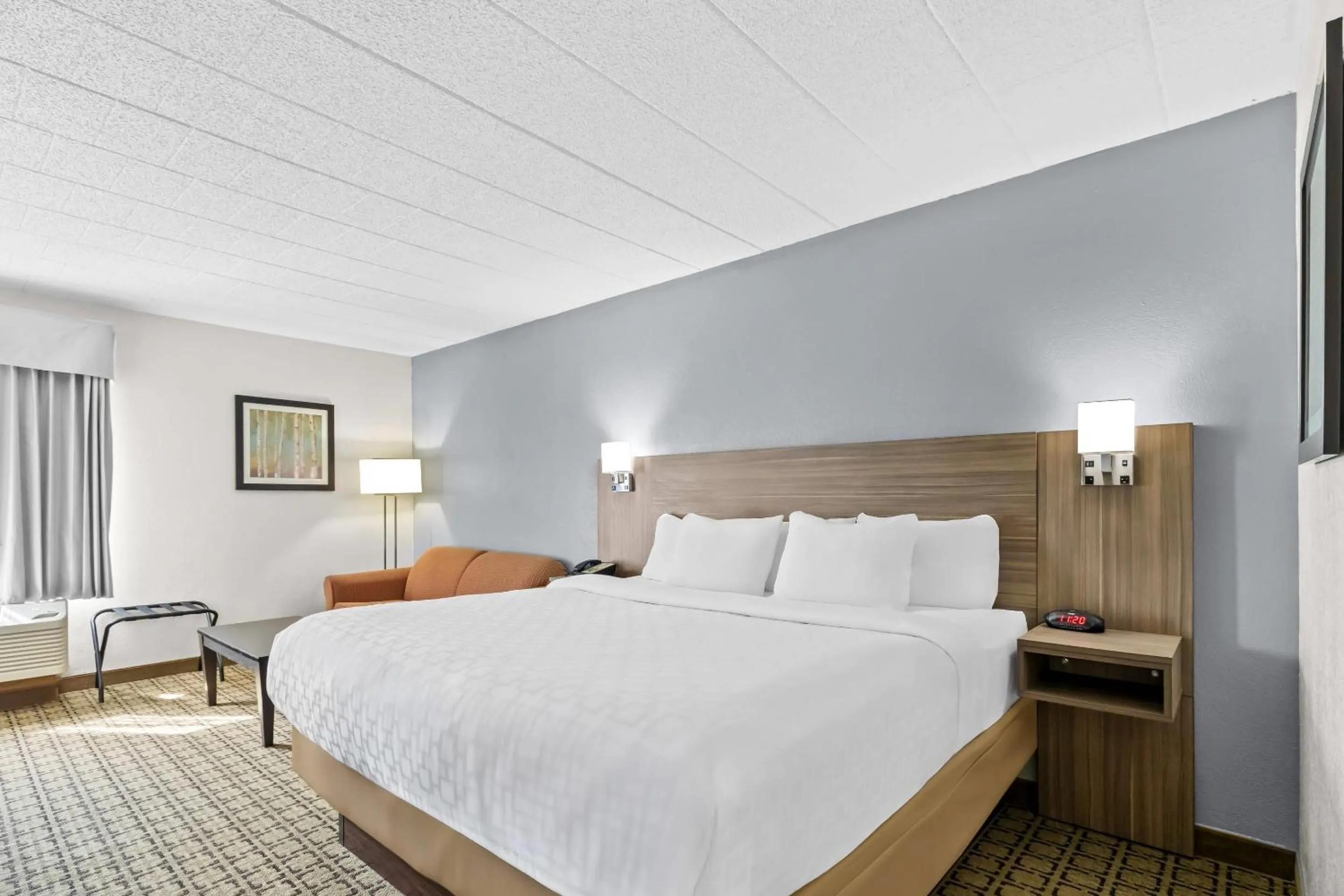 Bedroom, Bed in Clarion Inn Cranberry Township