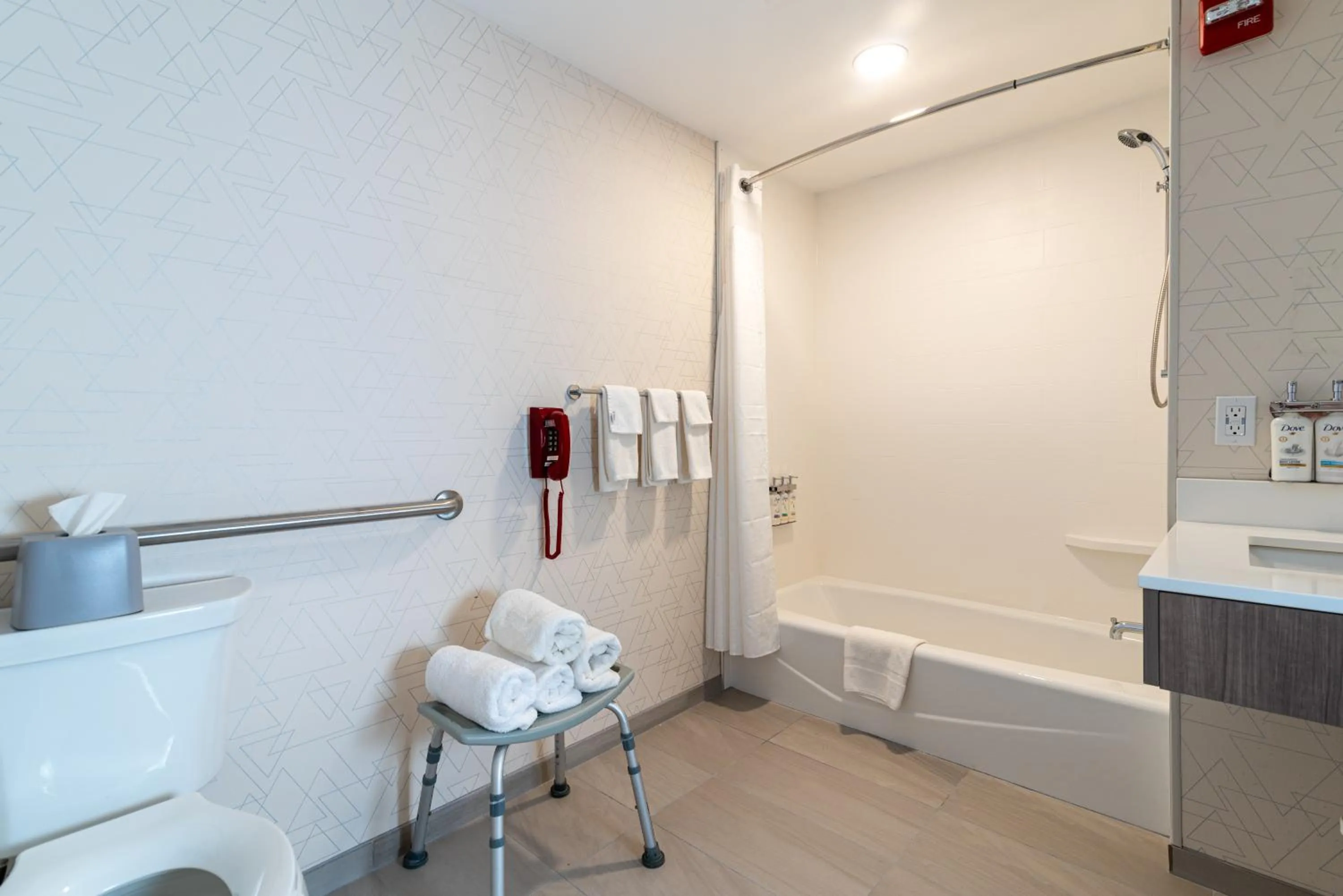 Bathroom in Holiday Inn Express Hotel & Suites Hampton South-Seabrook by IHG