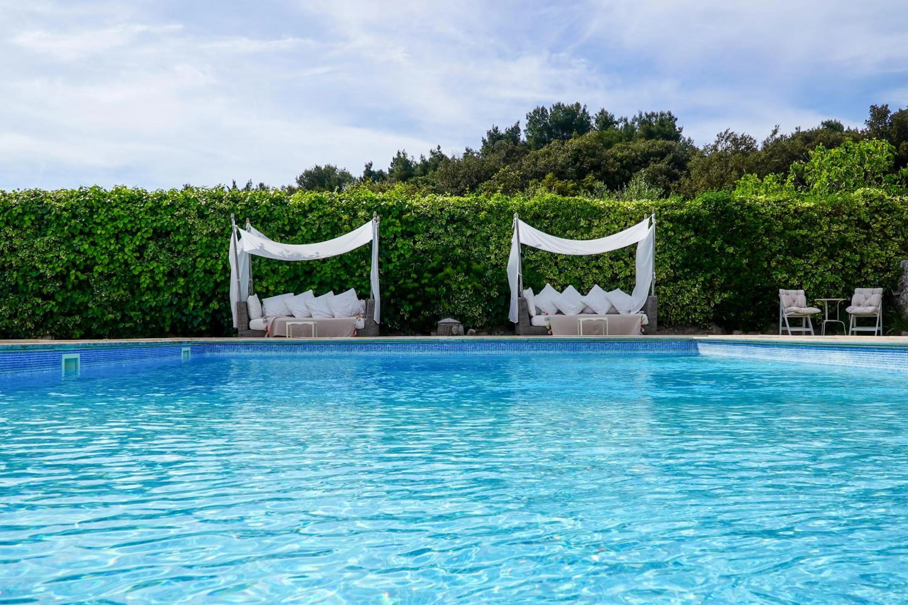 Swimming pool in Villa Pesce