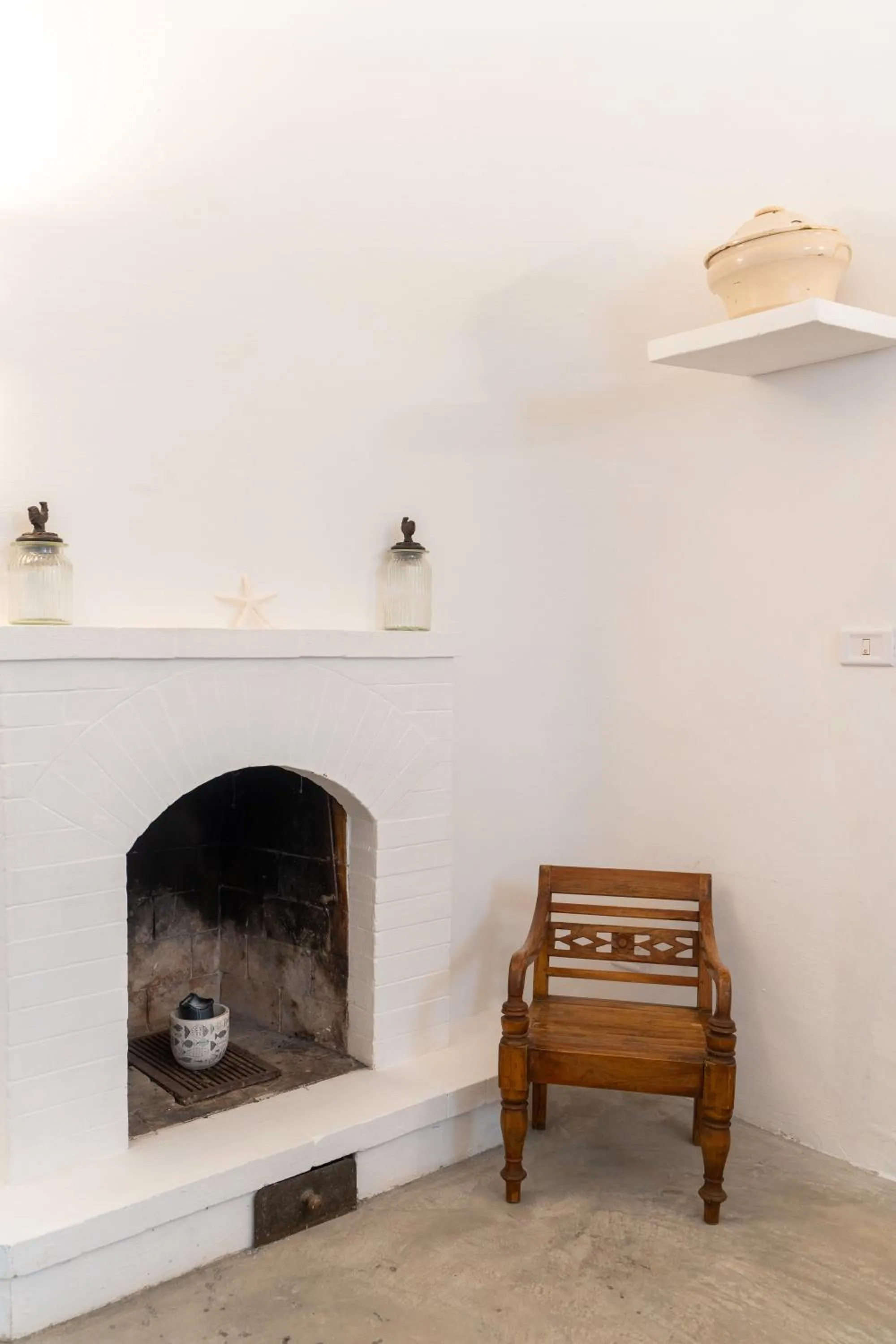 Living room in Villa Pesce