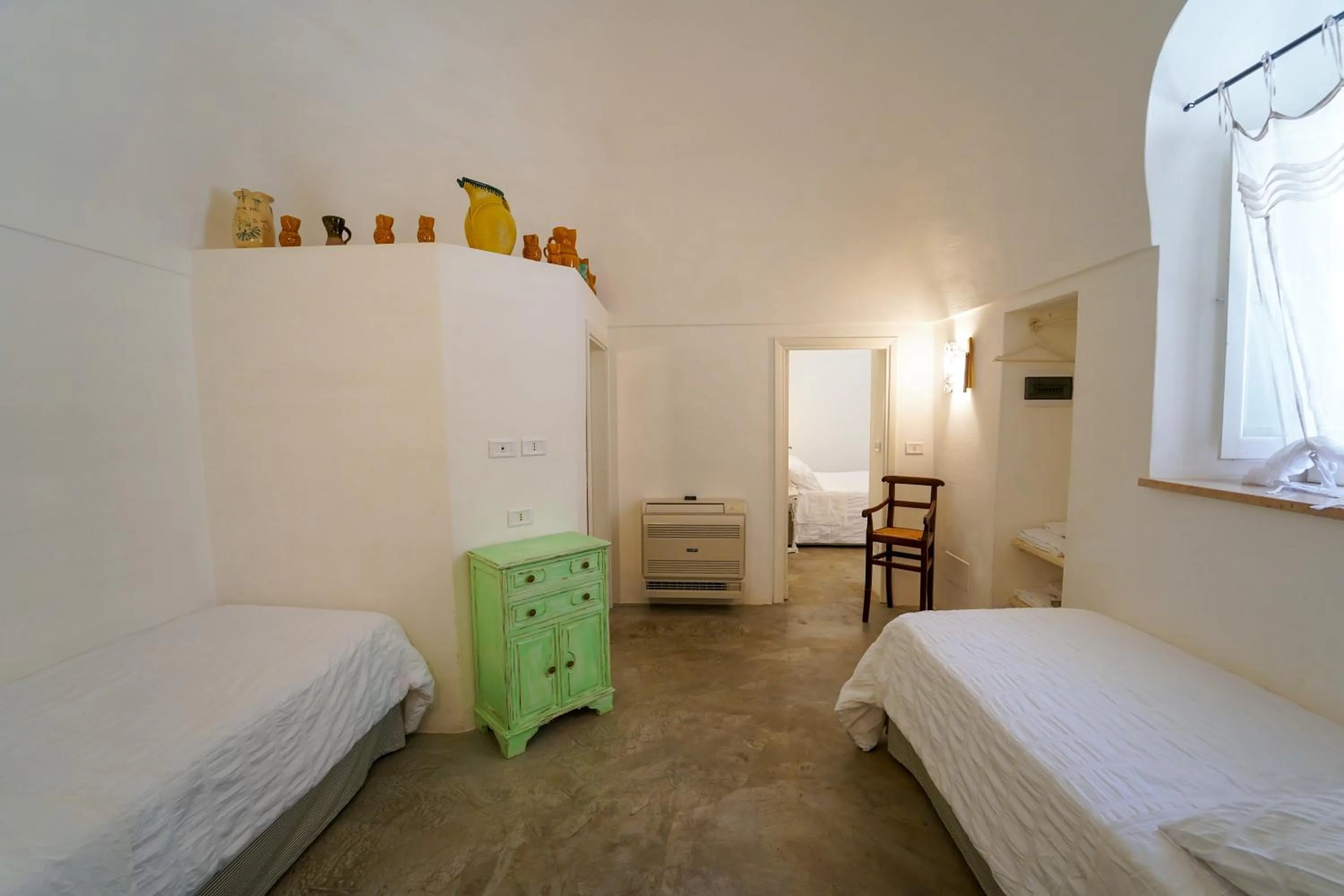 Bedroom in Villa Pesce