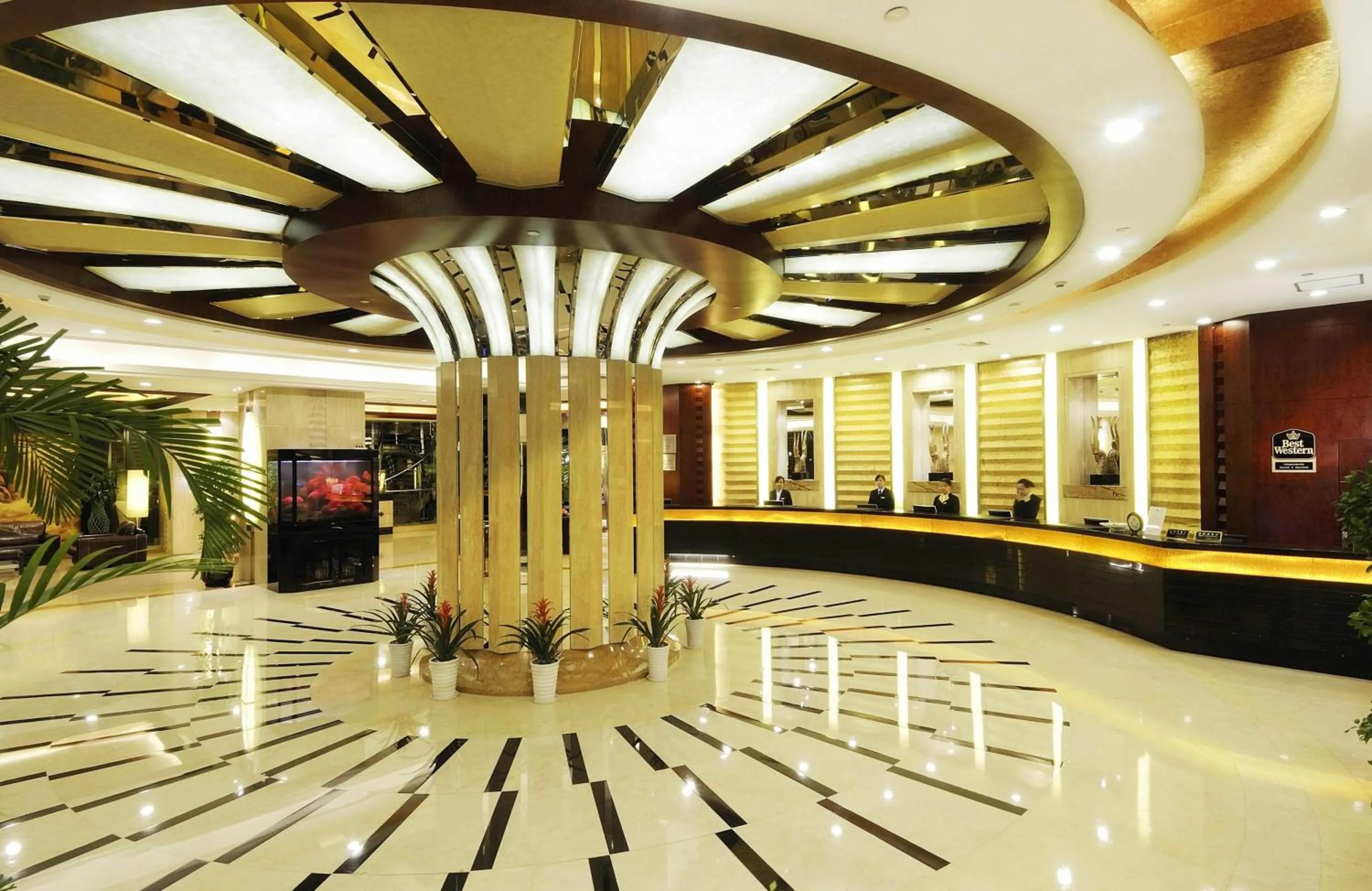 Lobby or reception in Howard Johnson Wyndham Leonora plzaz Shanghai