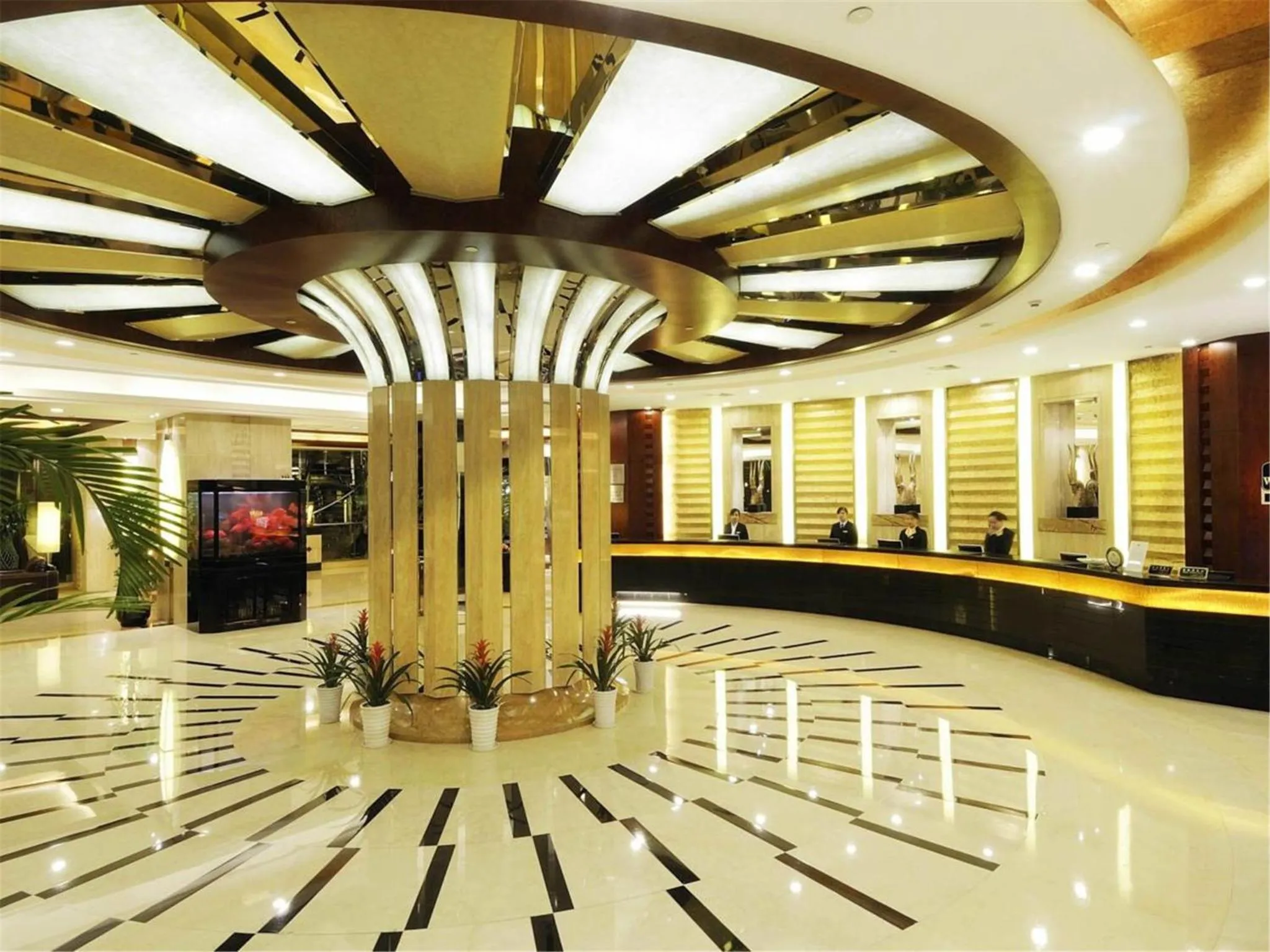Lobby or reception in Howard Johnson Wyndham Leonora plzaz Shanghai