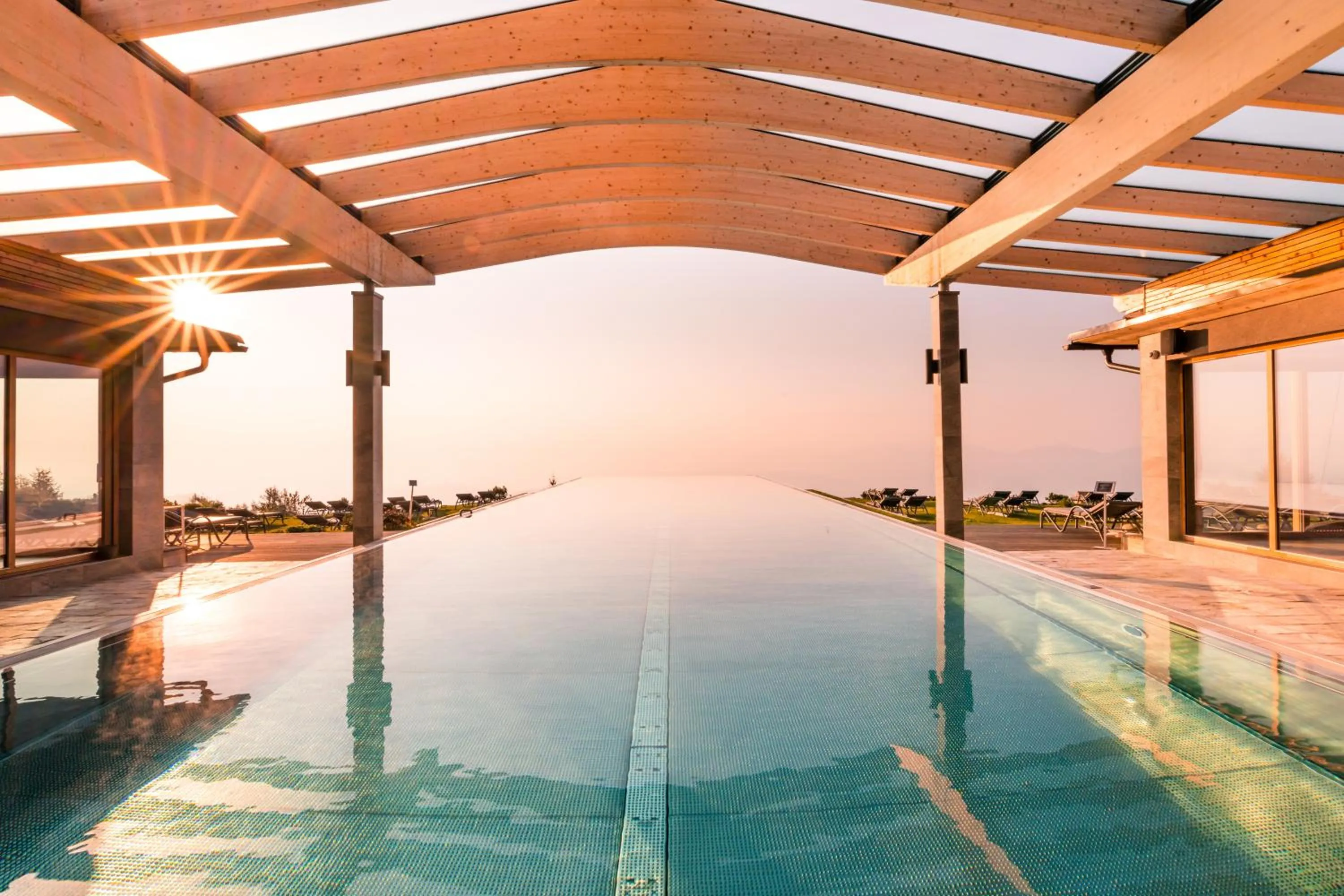 Swimming pool in Mountain Resort Feuerberg