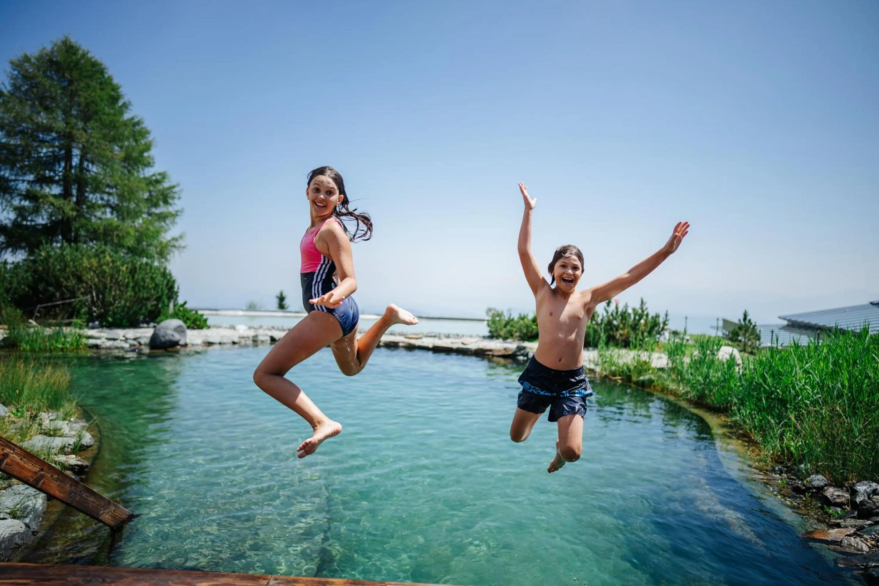 Swimming pool in Mountain Resort Feuerberg