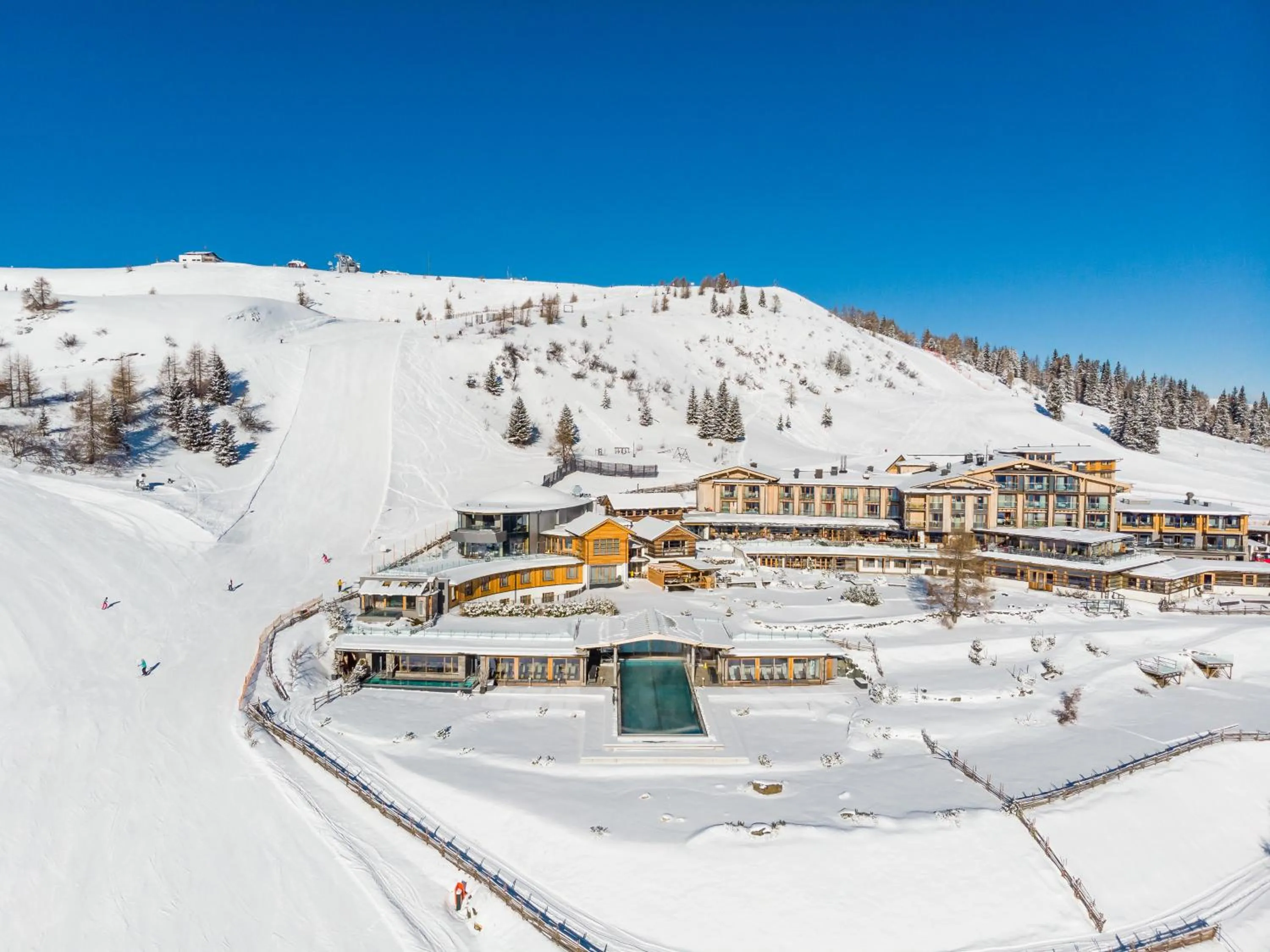 Natural landscape in Mountain Resort Feuerberg