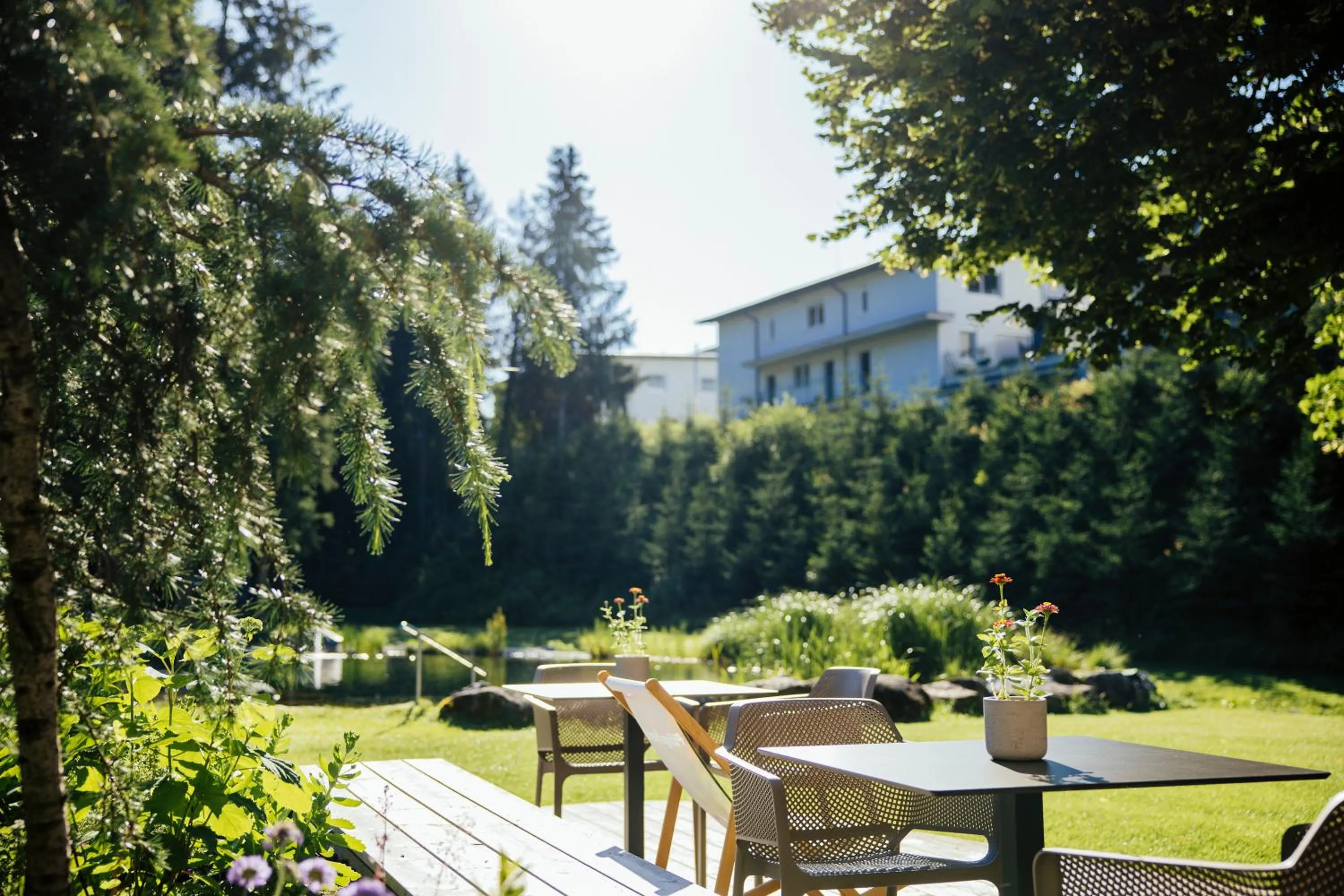 Swimming pool in Hotel Gasthof Hirschentenne