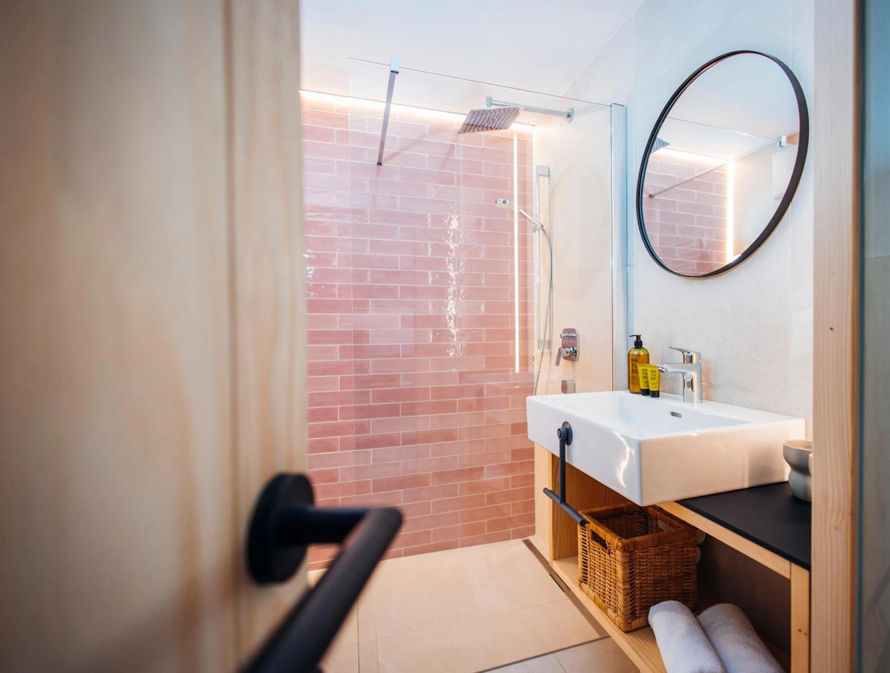 Shower in Hotel Gasthof Hirschentenne