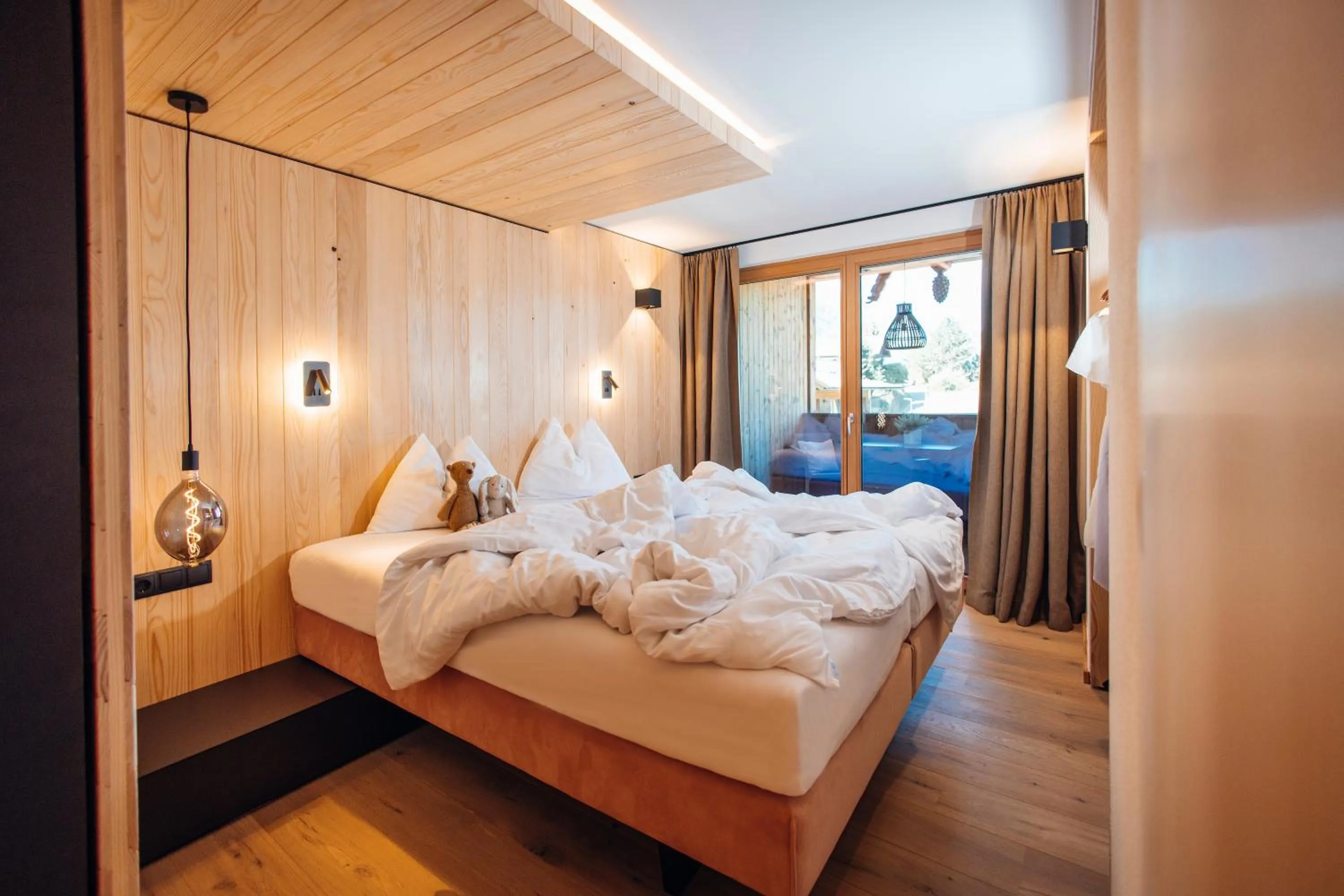 Bed in Hotel Gasthof Hirschentenne