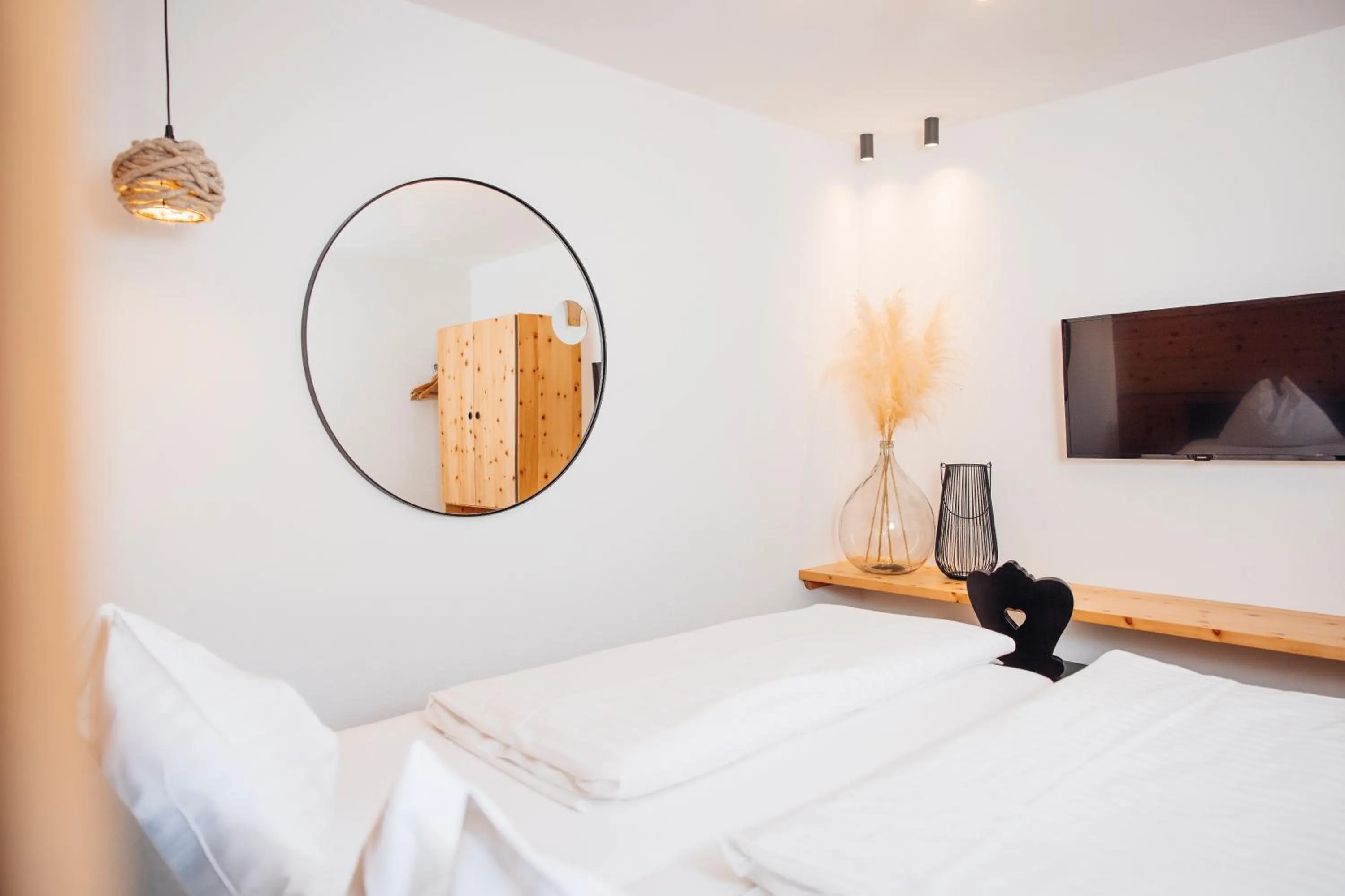 Bed in Hotel Gasthof Hirschentenne