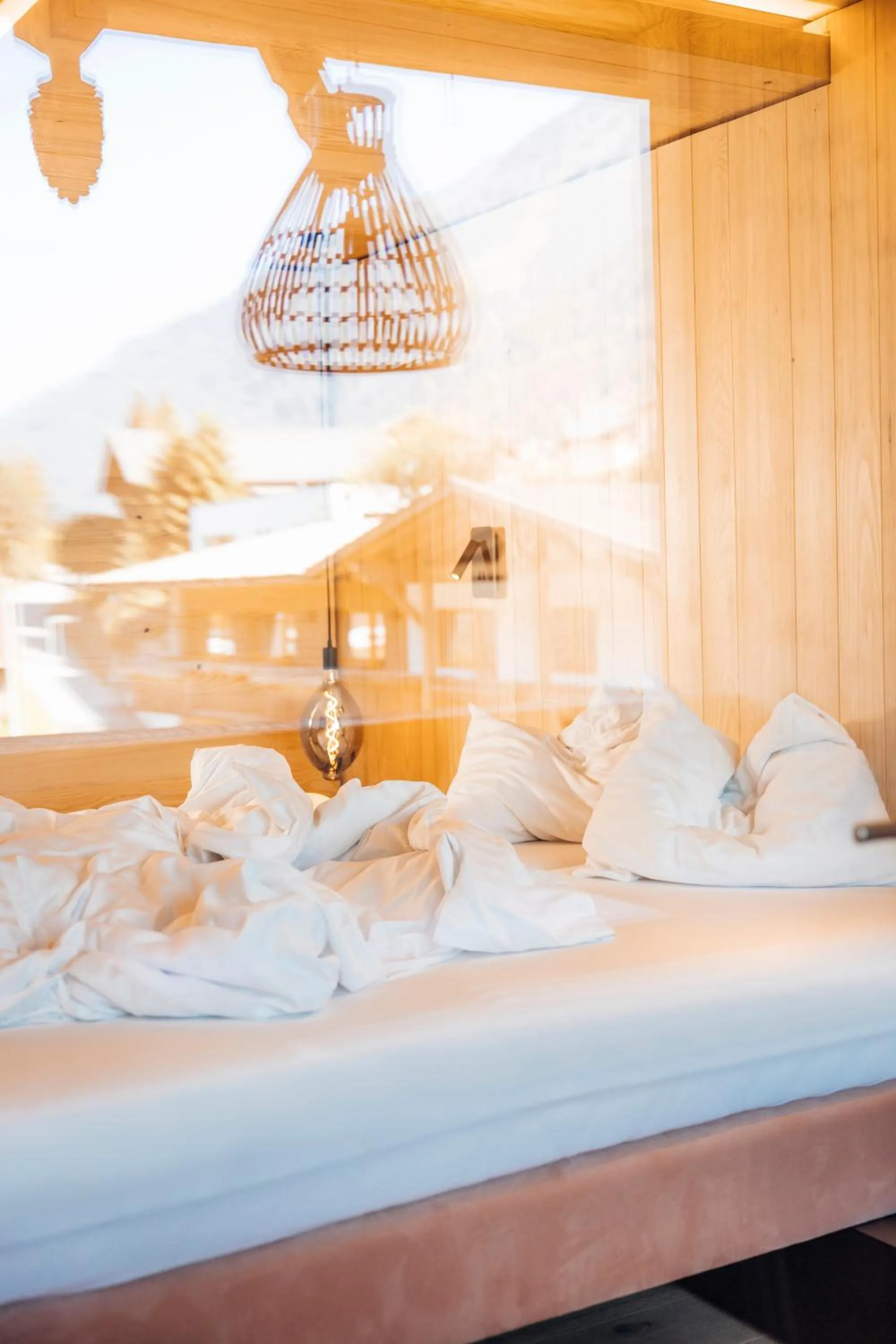 Bed in Hotel Gasthof Hirschentenne