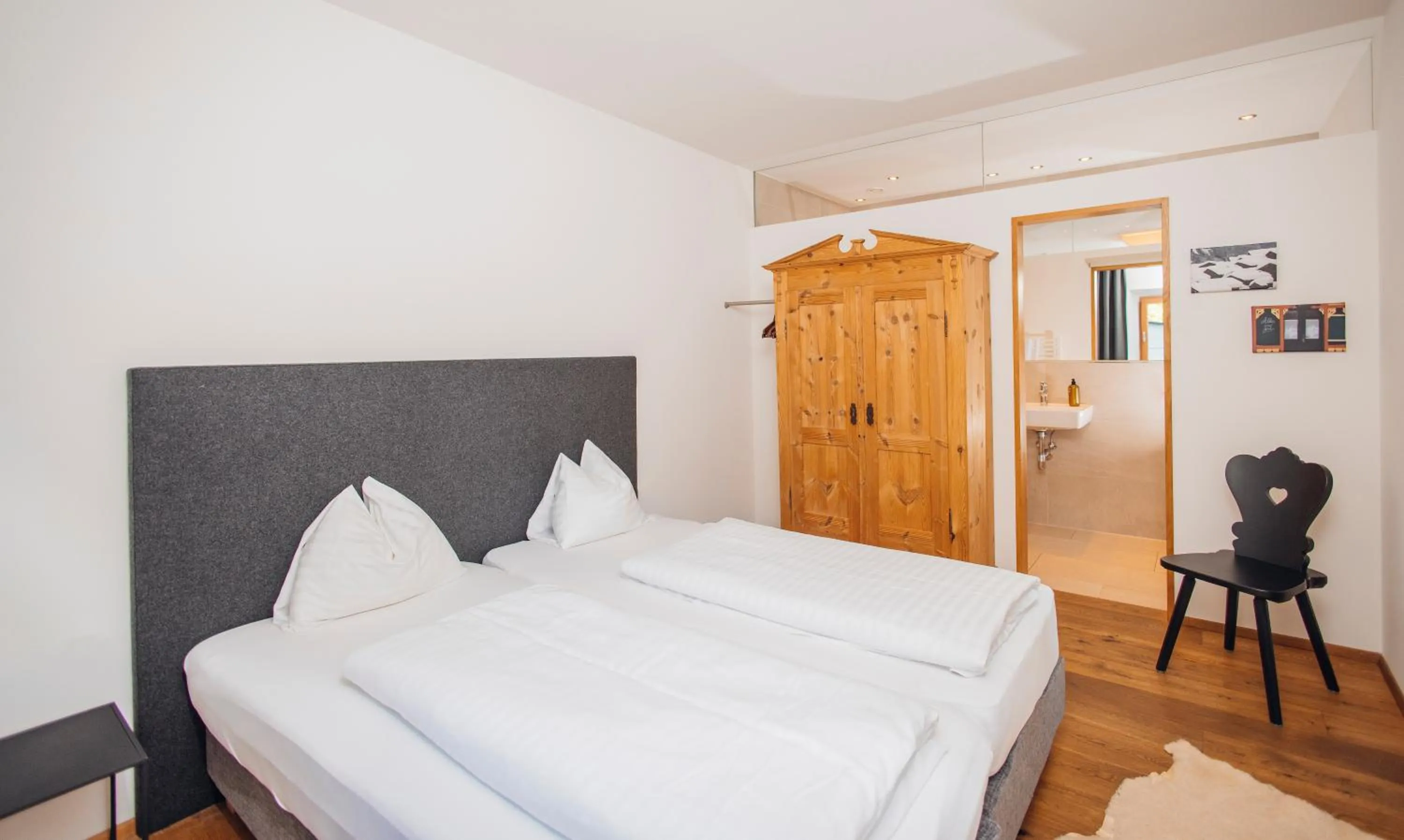 Bed in Hotel Gasthof Hirschentenne